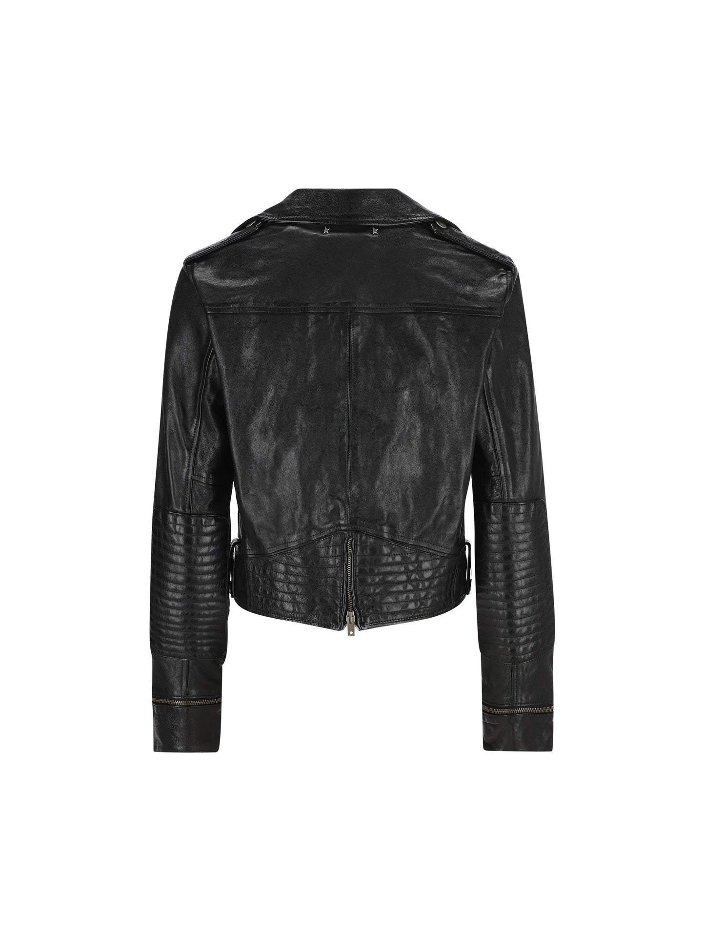 Chiodo realizzato in pelle ovina. GWP02137 P00119590100 GOLDEN GOOSE