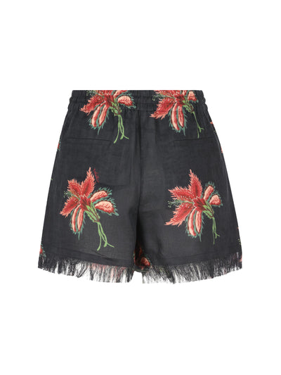 Shorts realizzati in lino. 8B3RF355A5M D5Y VALENTINO GARAVANI 