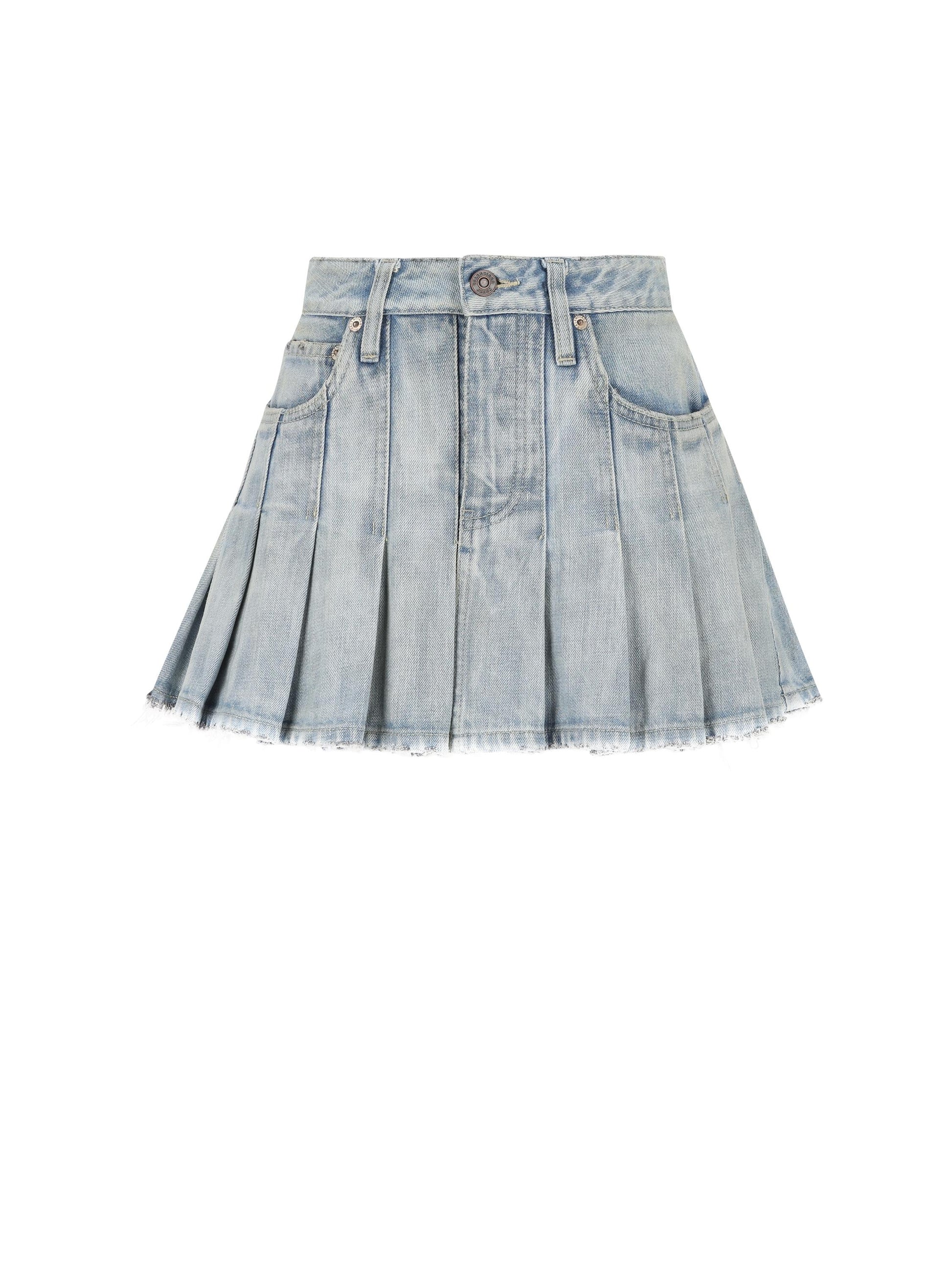 Gonna realizzata in denim di cotone. 838711 TSWB94200 BALENCIAGA 