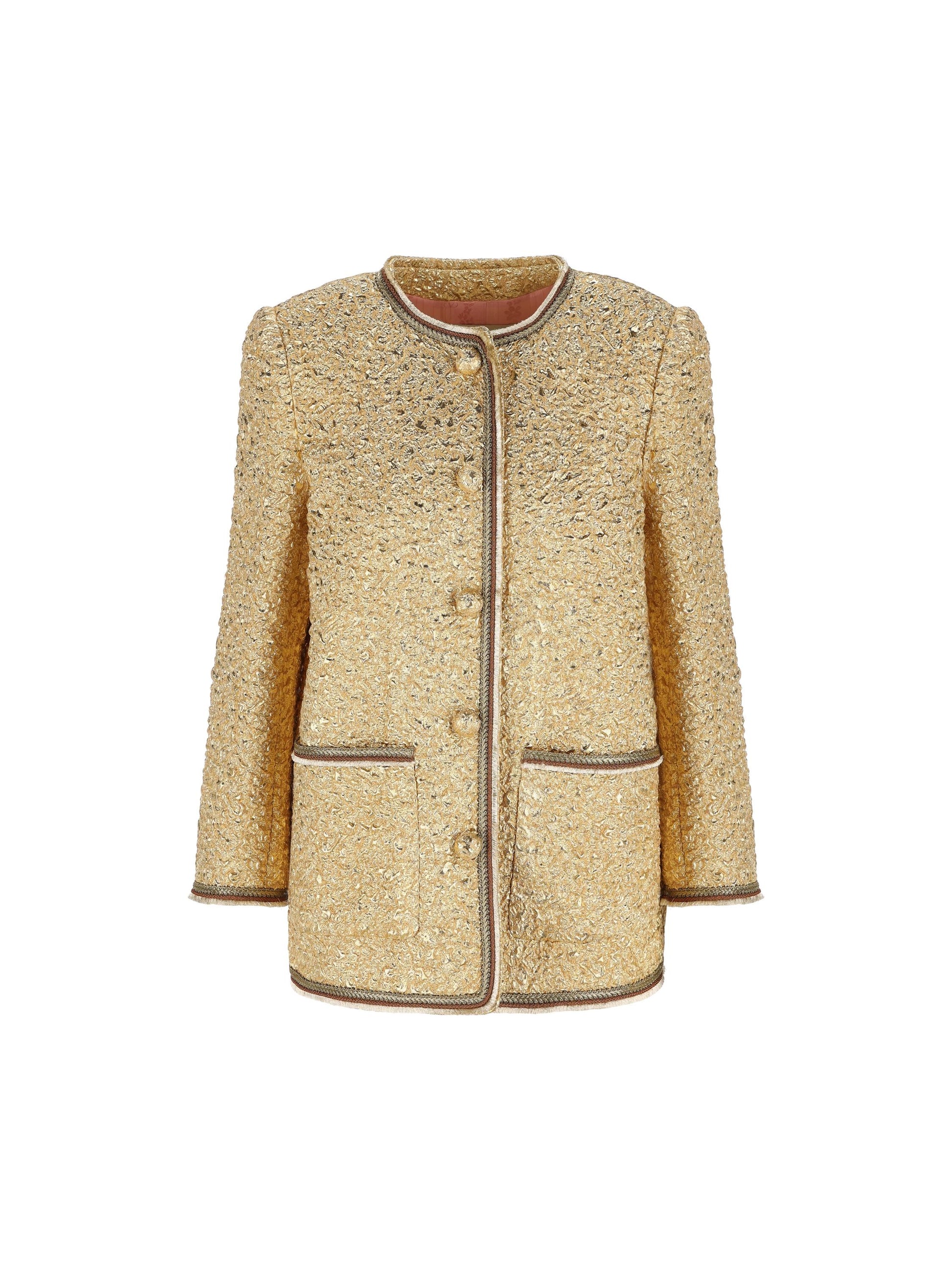 Caban in Jacquard Cloque. 8B3CJ4159WU G70 VALENTINO GARAVANI 