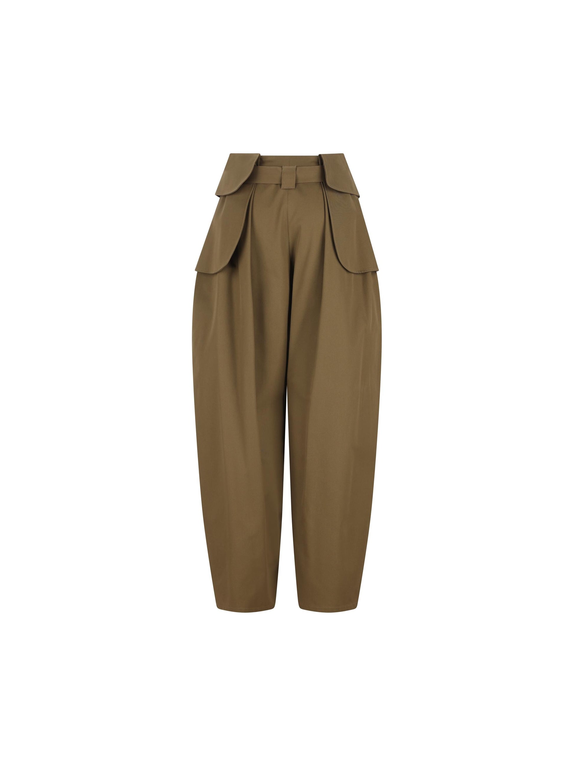Pantaloni in gabardine di cotone e seta. S540Y04XNV 4160 LOEWE 