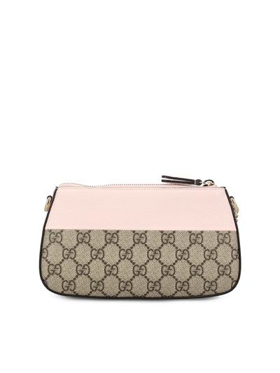 Borsa realizzata in pelle e tessuto. 855486 AAFXM5743 GUCCI 