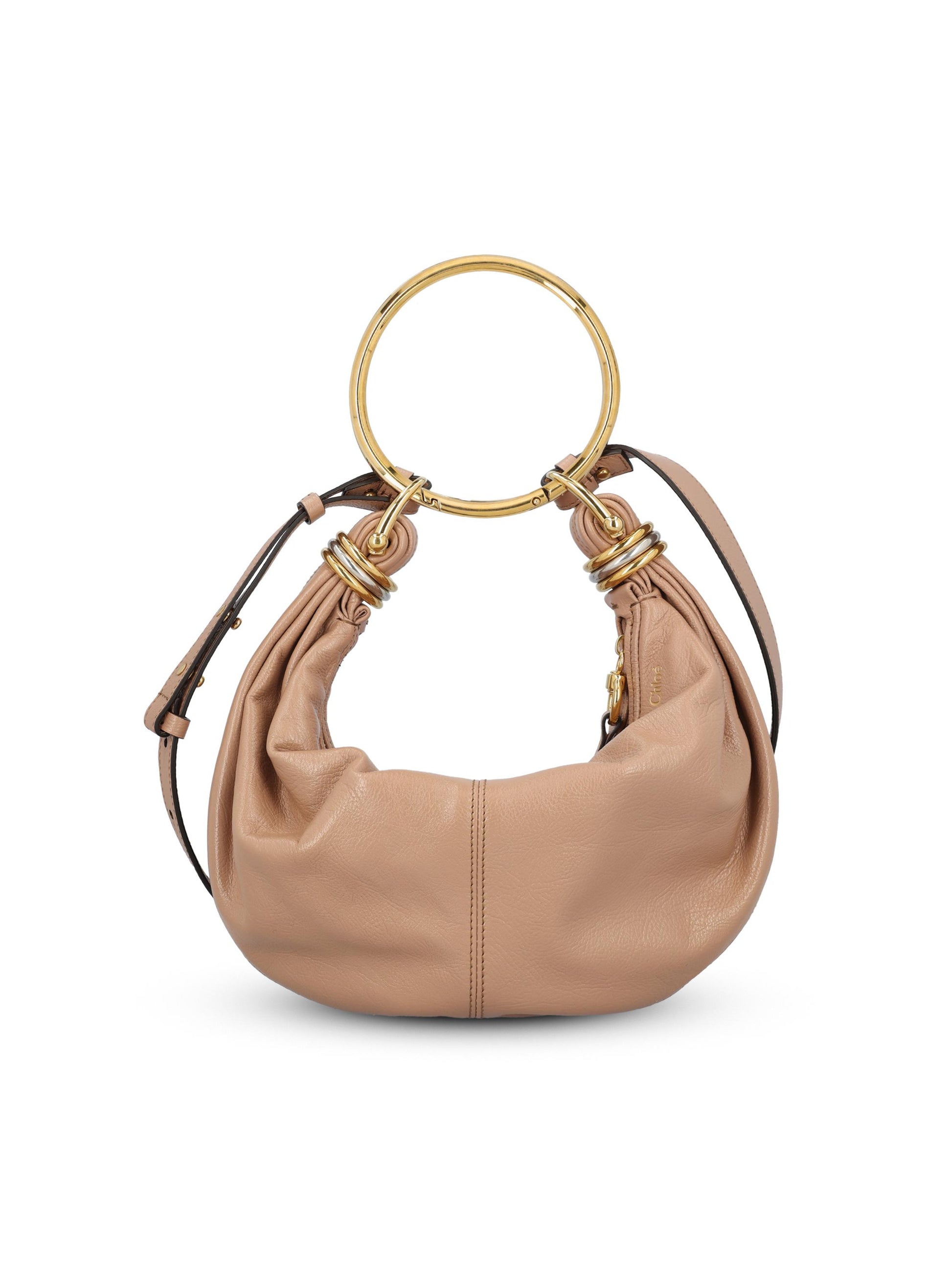 Borsa realizzata in pelle di vitello granata. CHC24AS611N72 527 CHLOE' 