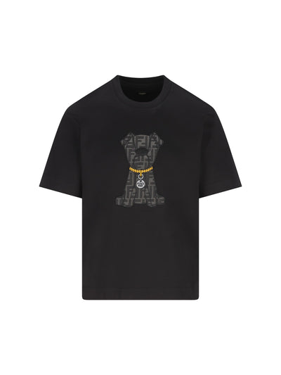 T-Shirt realizzata in cotone. FY0936 AW0PF0QA1 FENDI 