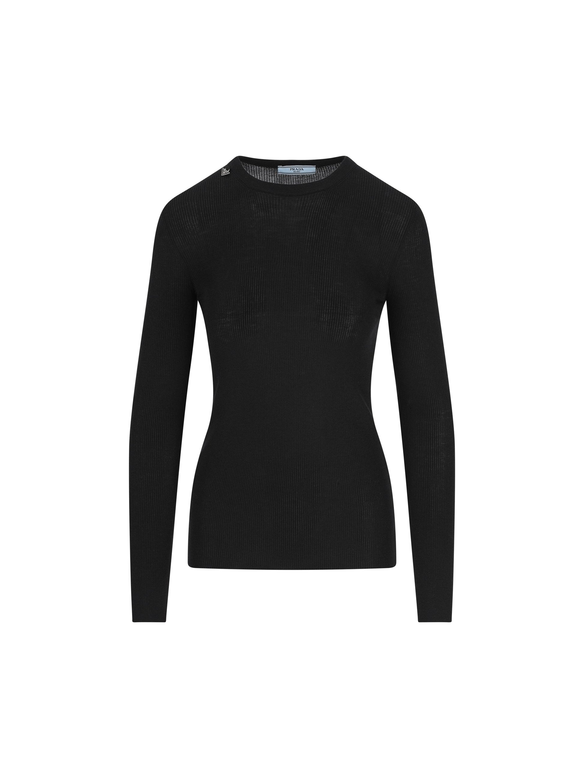 Maglia realizzata in lana vergine. P24Z2C 18PXF0002 PRADA 