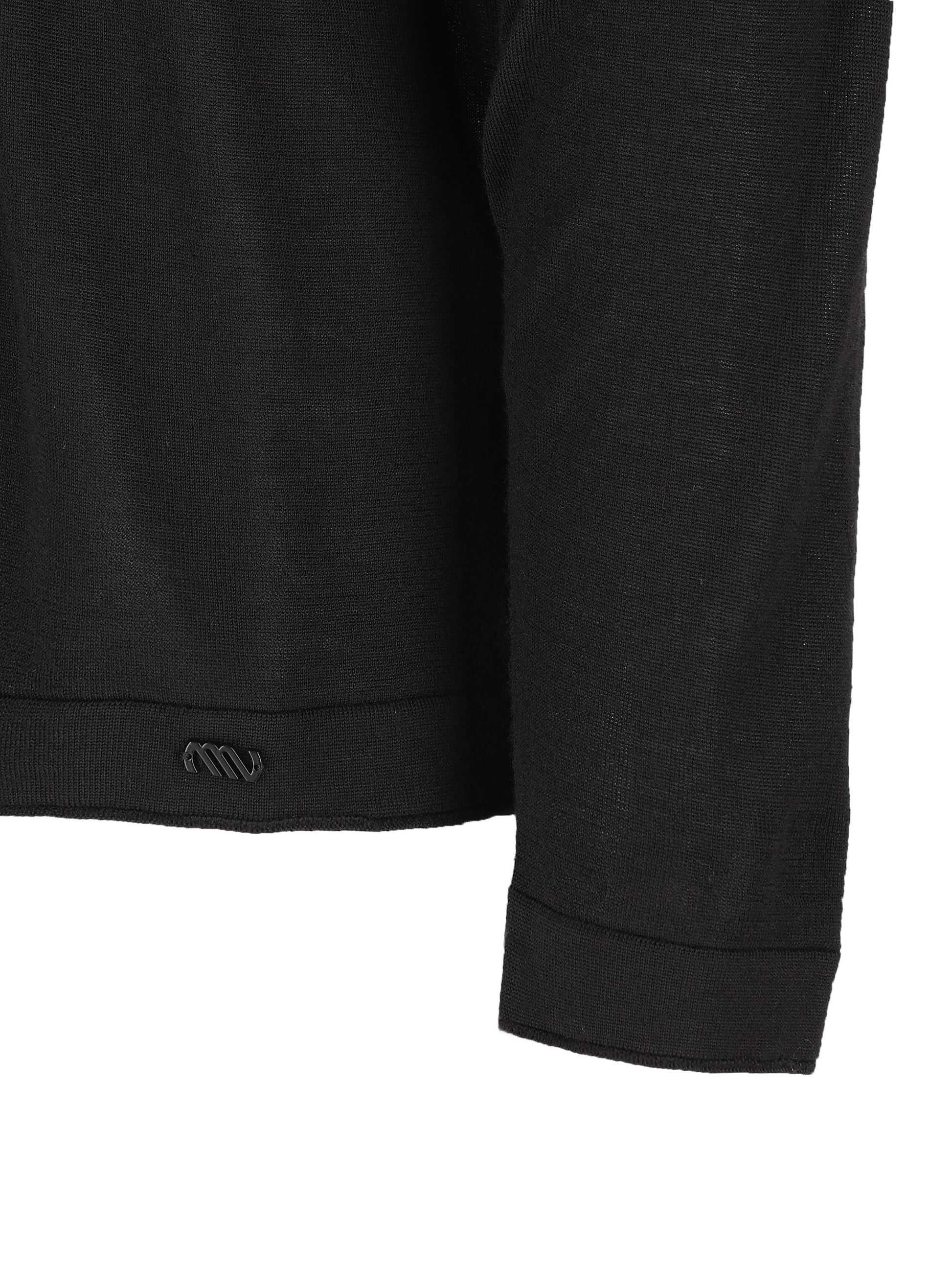 Polo in Lana e Seta 19MMKN012A 110470A999 MASSIMO OSTI STUDIO 