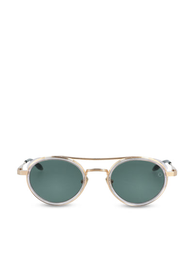 Occhiali da sole in titanio. AKS-532C-48 GLD - CRY AKONI 