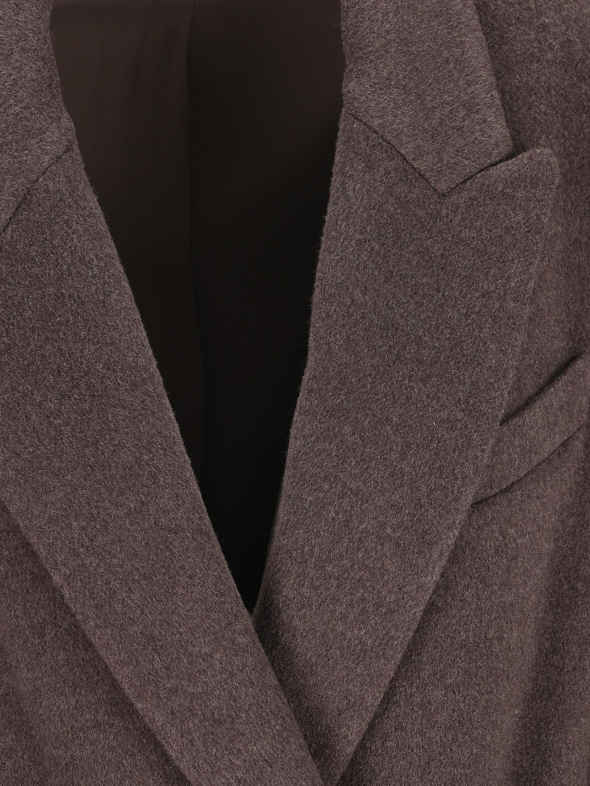 Cappotto realizzato in lana vergine e cashmere. MD5329893 C017 BRUNELLO CUCINELLI 