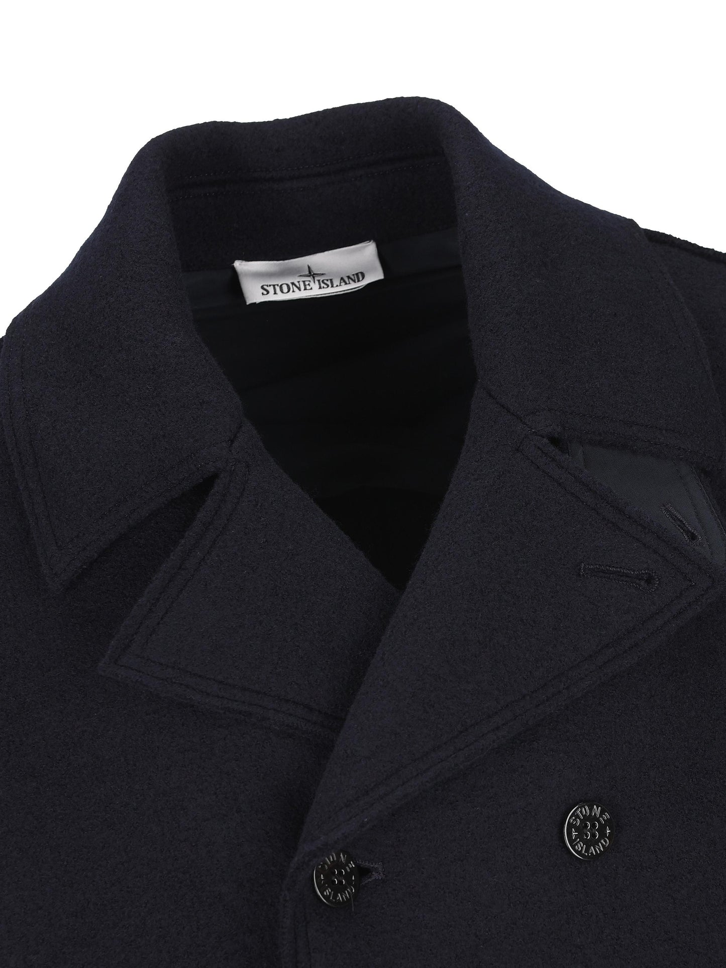 Cappotto realizzato in lana vergine. 5100059 S0IN1V0020 STONE ISLAND 