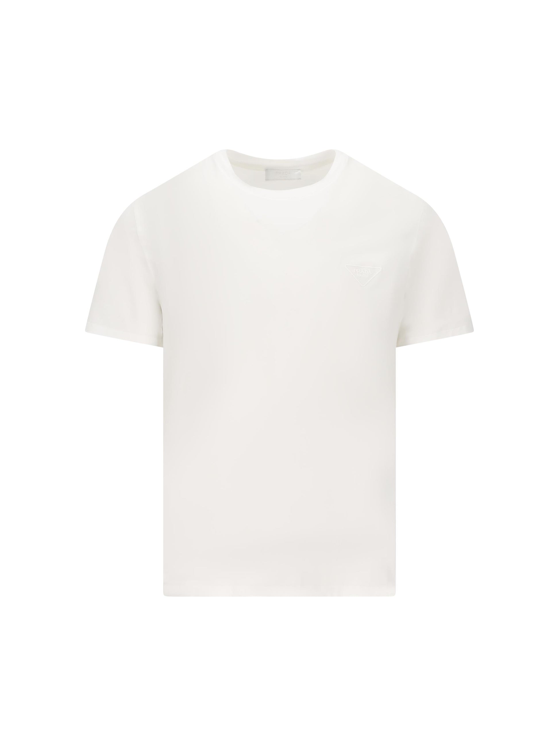 T-shirt realizzata in cotone. UJN712 152YF0009 PRADA 