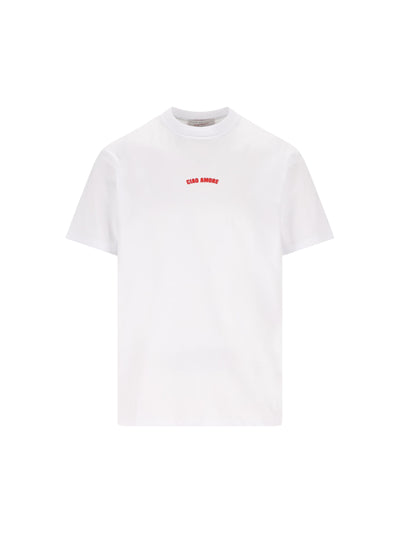 T-shirt "Ciao Amore Cortina Lover" in cotone FC2422102K 01 GIADA BENINCASA 