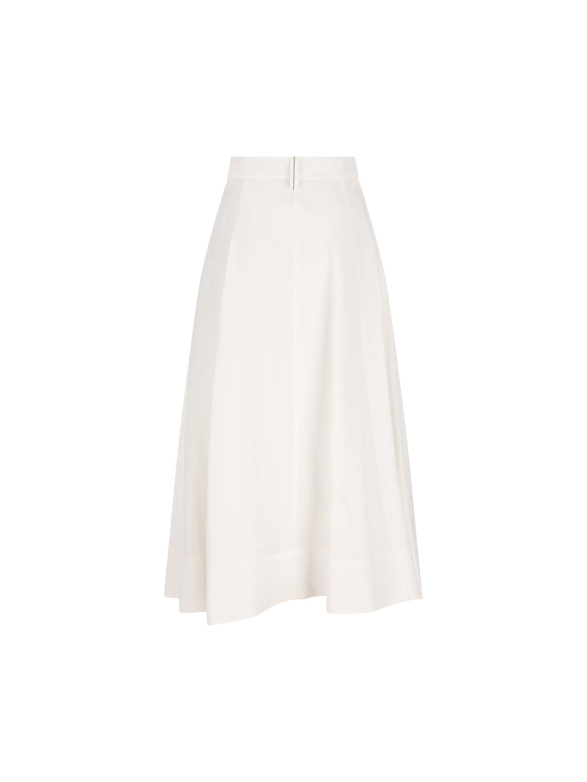 Gonna realizzata in viscosa e lino. MH126G3951 C600 BRUNELLO CUCINELLI 