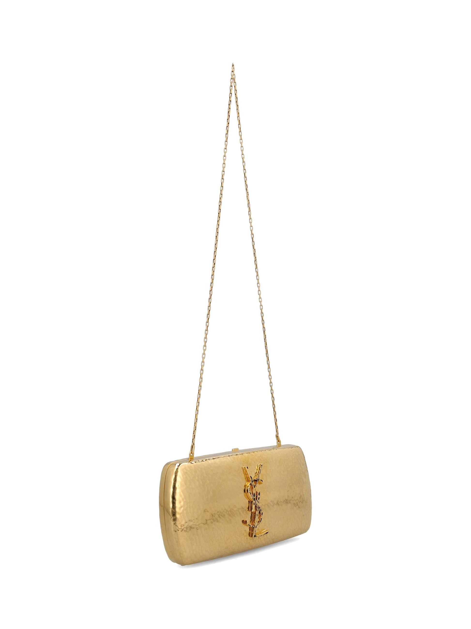 Clutch realizzata in ottone. 840163 JAAIU0581 SAINT LAURENT 