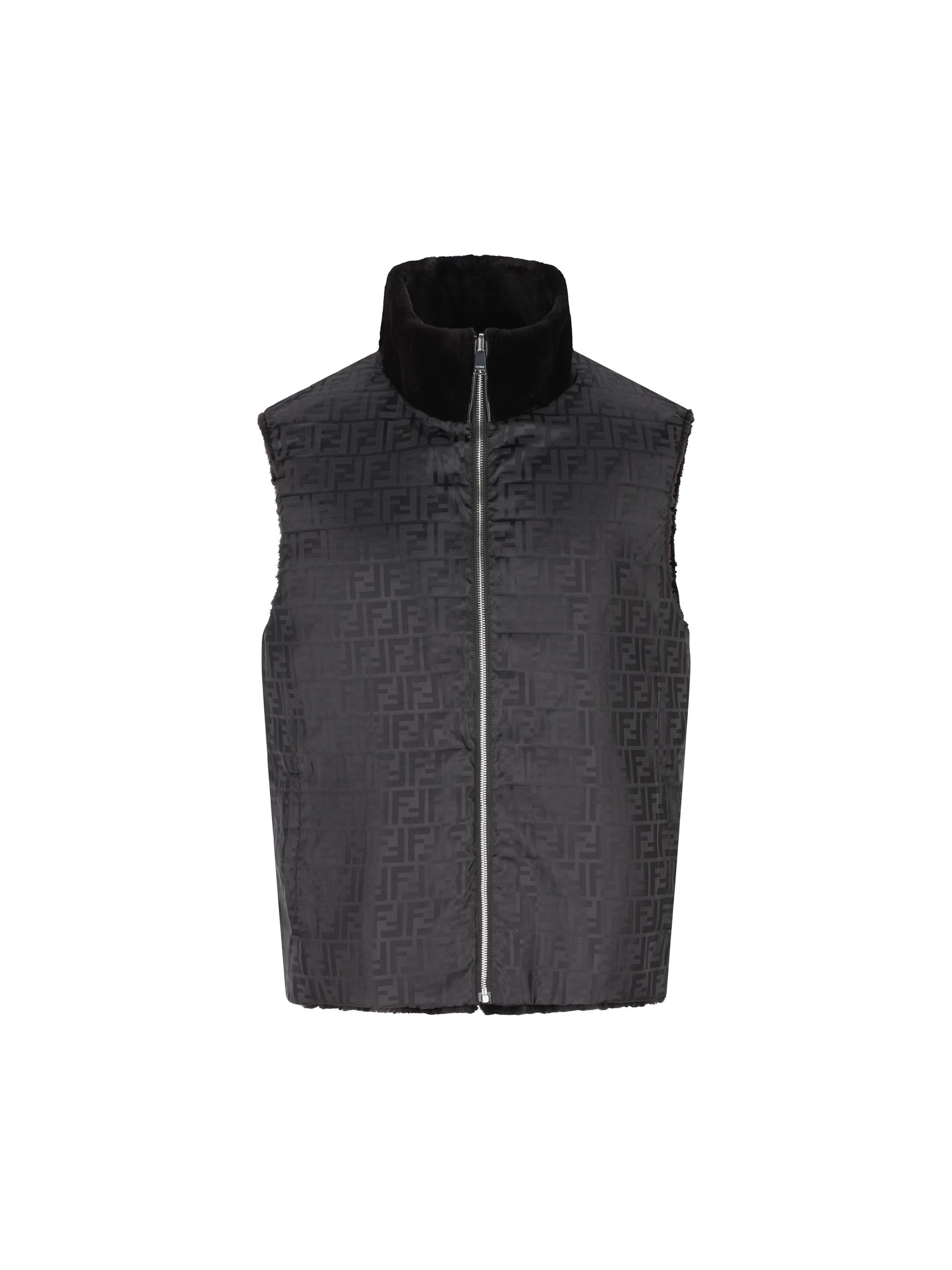 Gilet realizzato in pelliccia di visone. FMH064 AS9VF0GME FENDI 