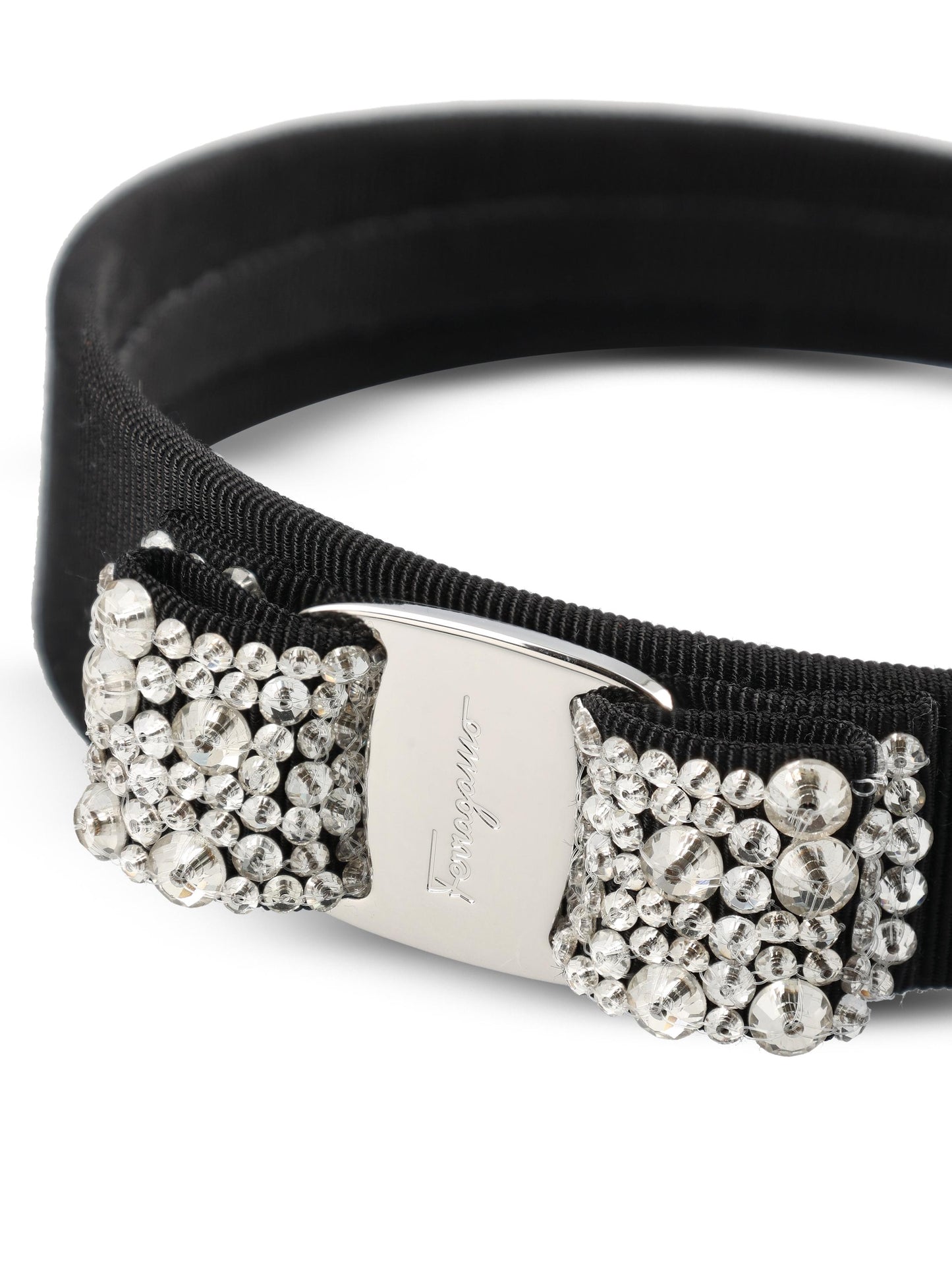 Cerchietto realizzato in gros grain. 342758 524893001 SALVATORE FERRAGAMO 