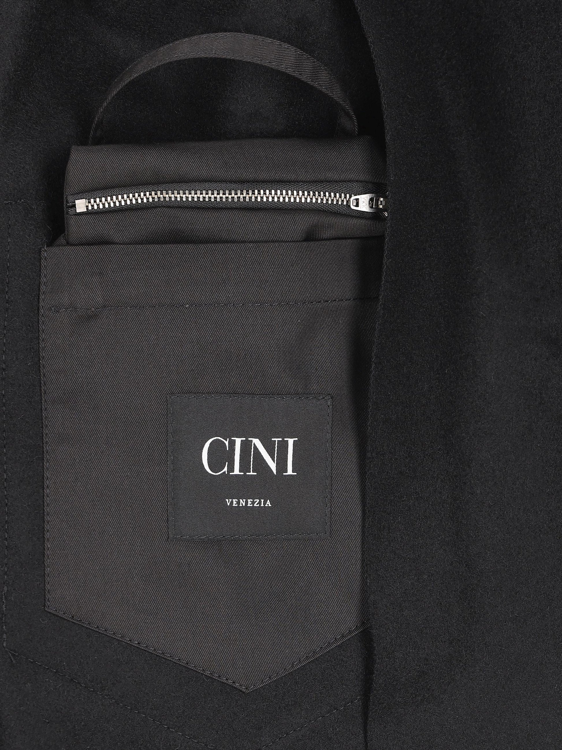 Cappotto realizzato in misto lana vergine. C396CSU 610128 CINI 