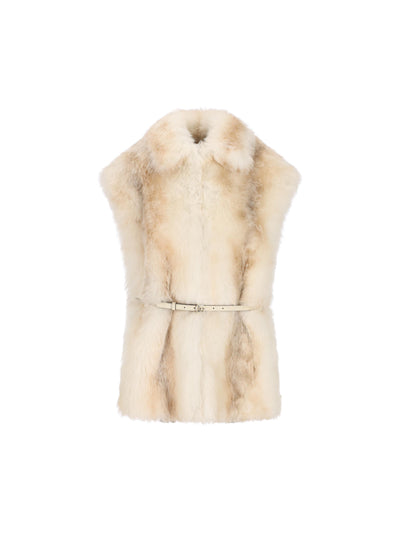 Gilet realizzato in pelliccia di agnello. 852684 XSAG40902 GUCCI 