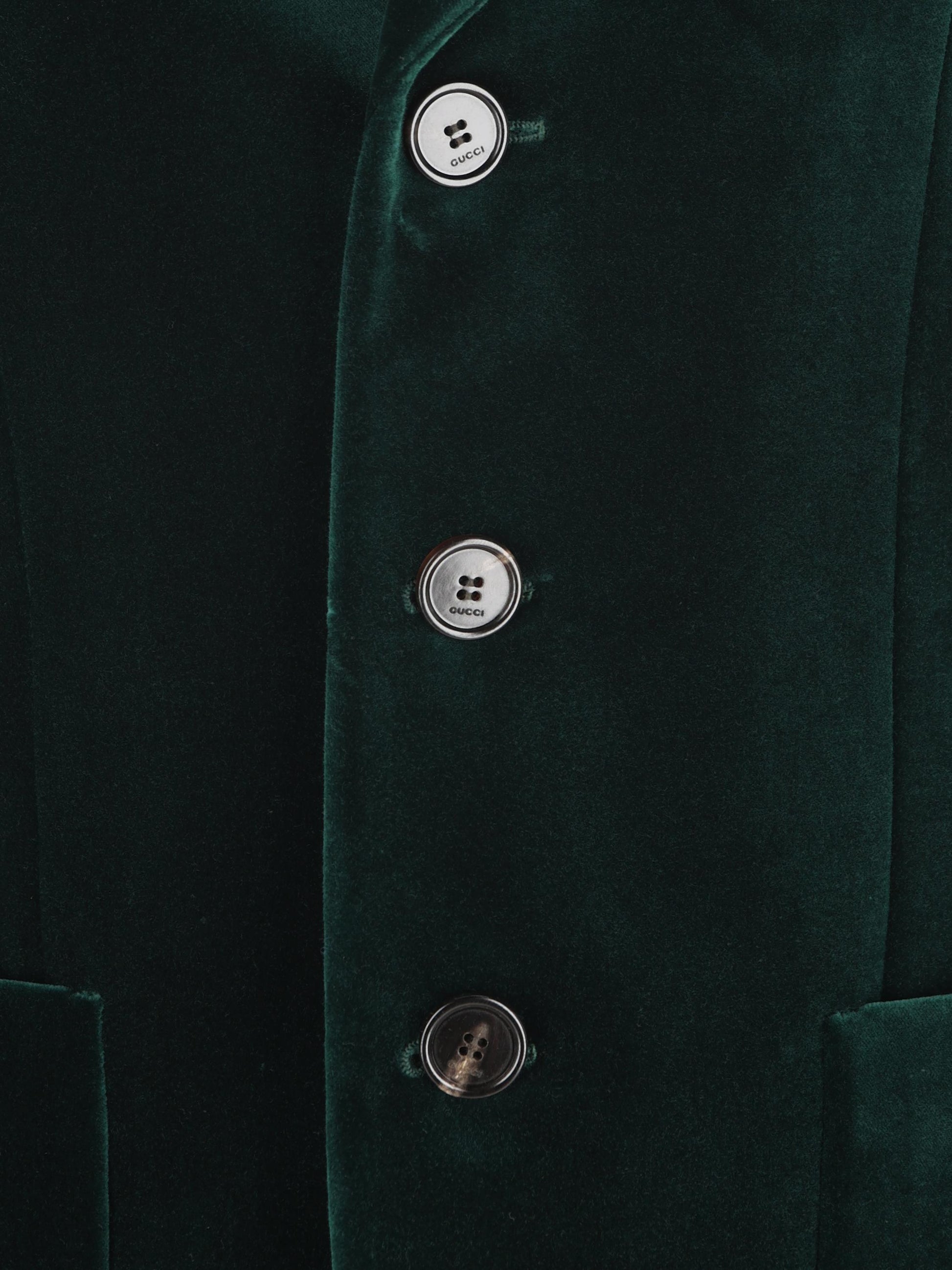 Giacca realizzata in velluto di cotone. 849749 Z7AZS3089 GUCCI 