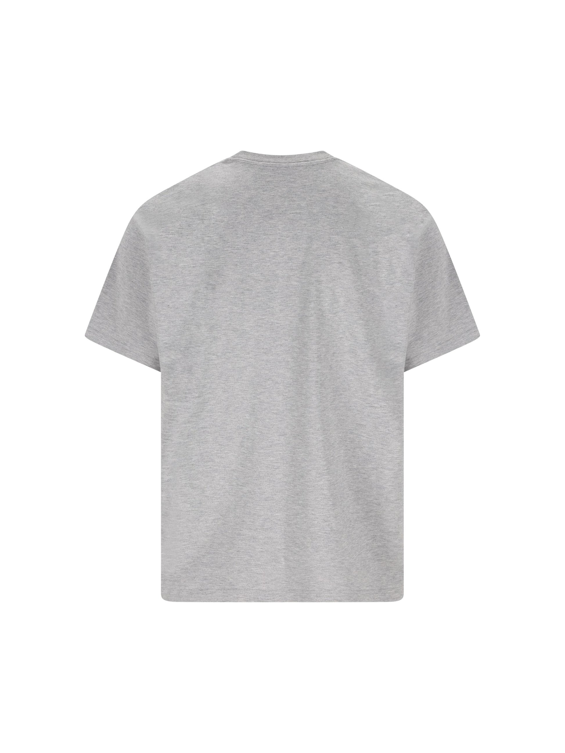 T-shirt in jersey di cotone con stampa sciatore Web 796395 XJHDE1230 GUCCI 