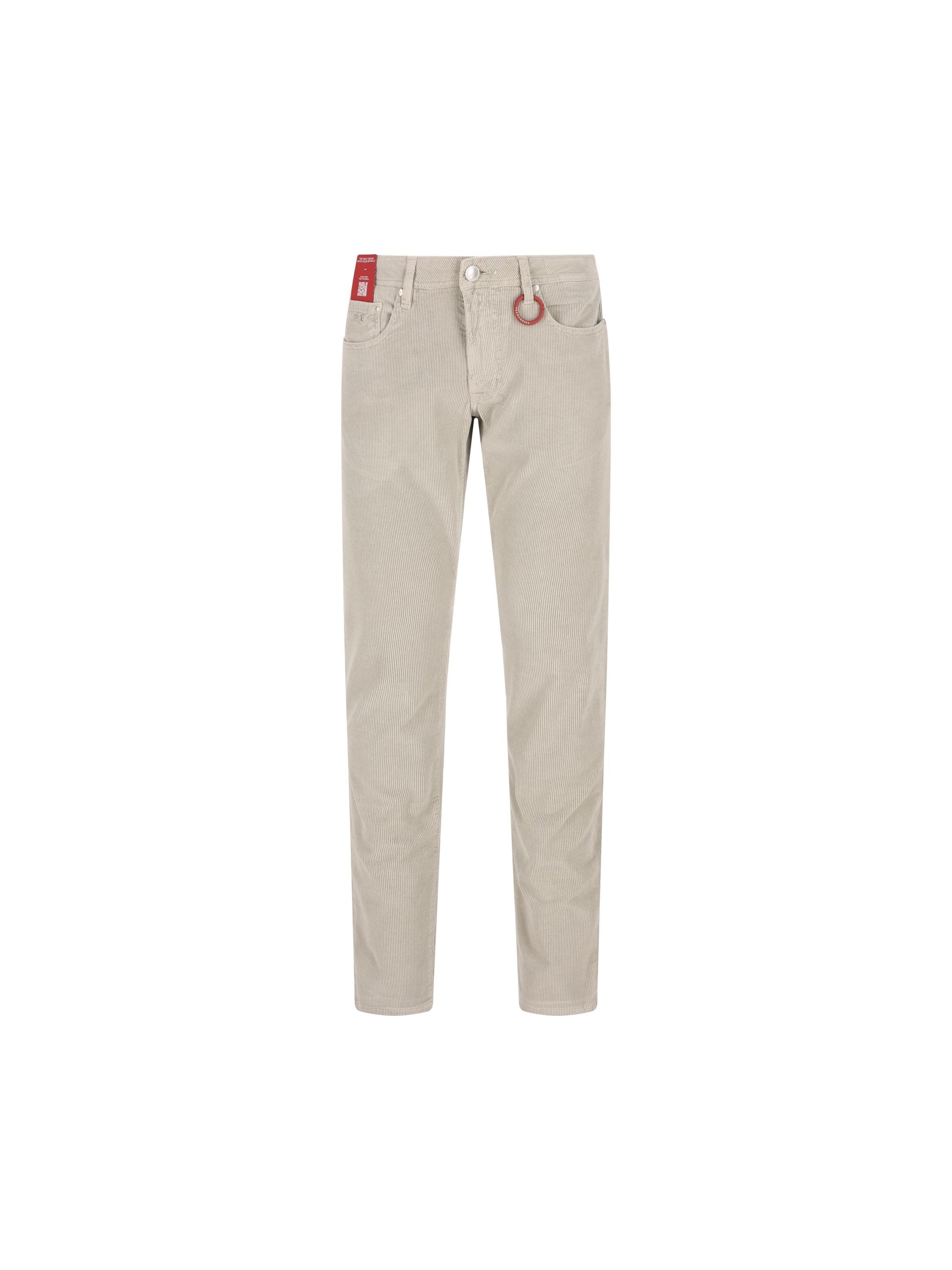 Pantaloni realizzati in velluto. MICHELANGELO V0050500 TRAMAROSSA 