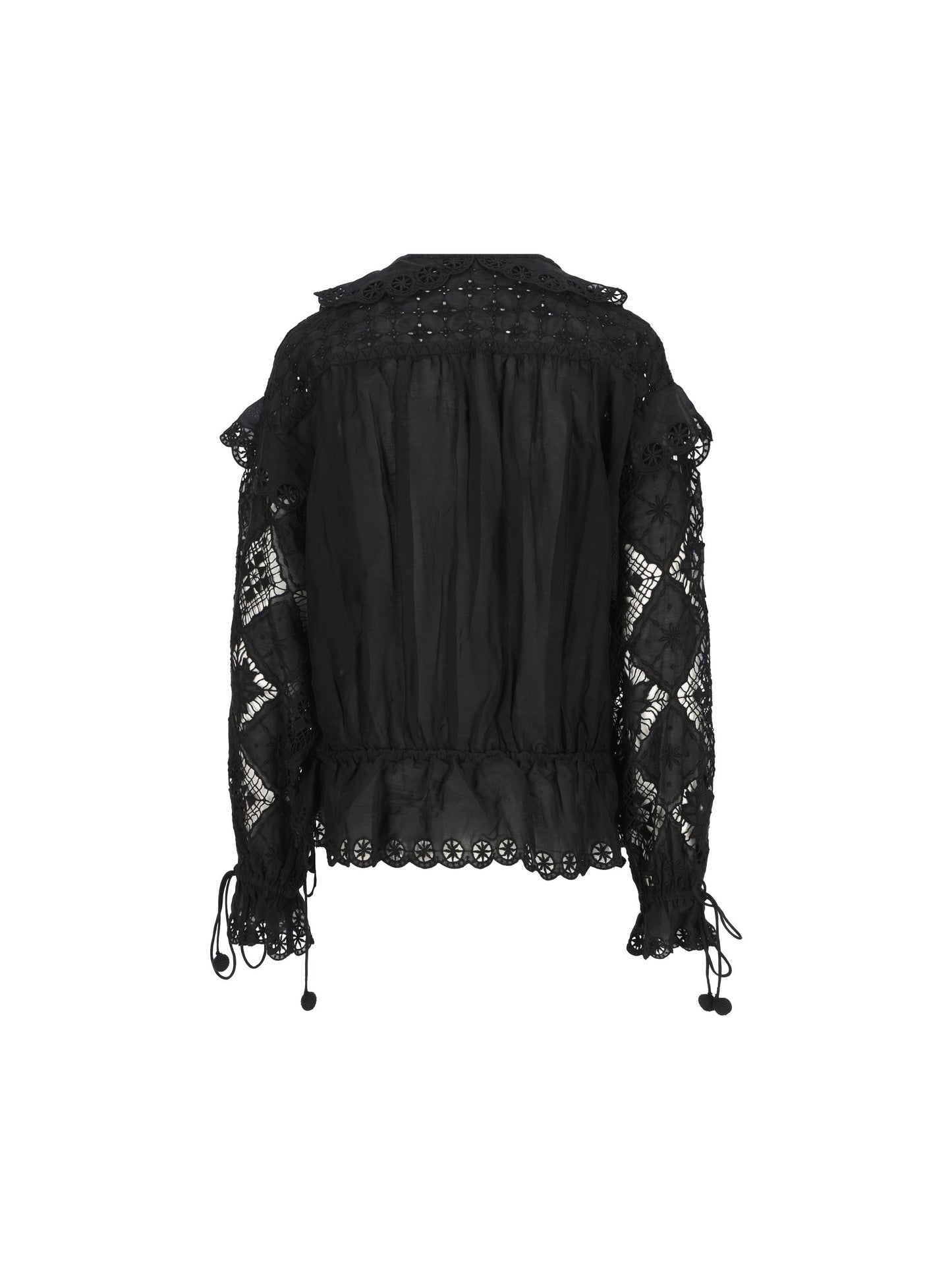 Camicia realizzata in camicia e seta. 26EHT0886FA-D2J17I 01BK ISABEL MARANT 