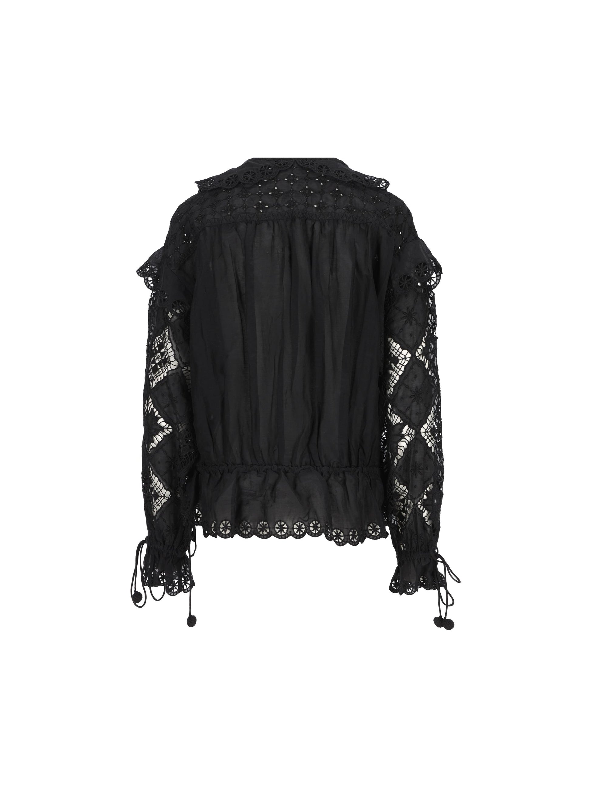 Camicia realizzata in camicia e seta. 26EHT0886FA-D2J17I 01BK ISABEL MARANT 