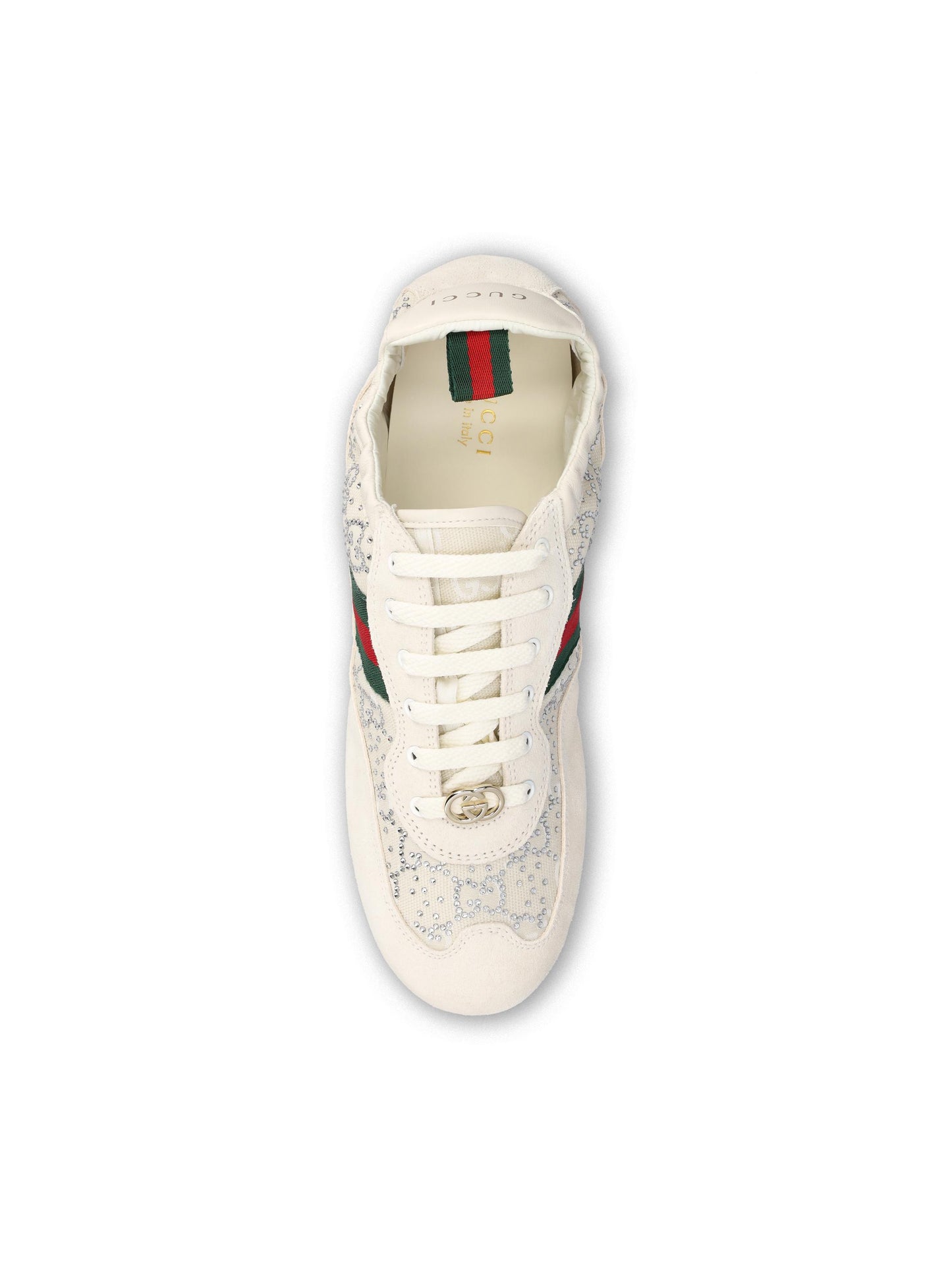 Sneakers realizzate in rete e pelle scamosciata. 859221 AAF3W9165 GUCCI 