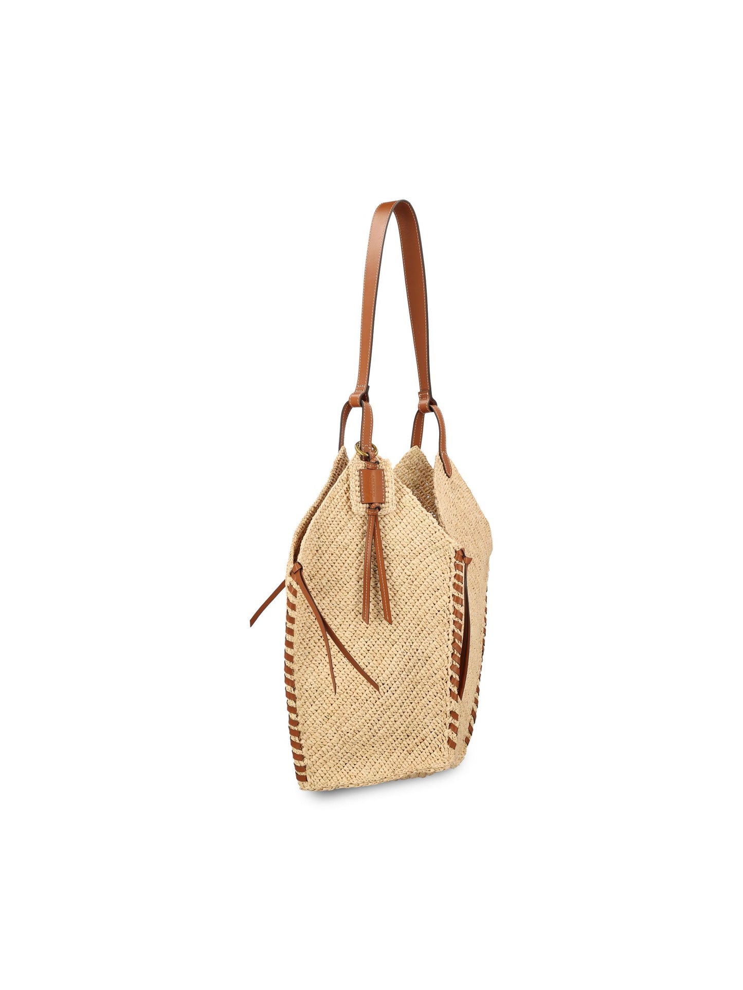 Borsa realizzata in rafia 25PPM0066FA-C1X07M NLCG ISABEL MARANT 