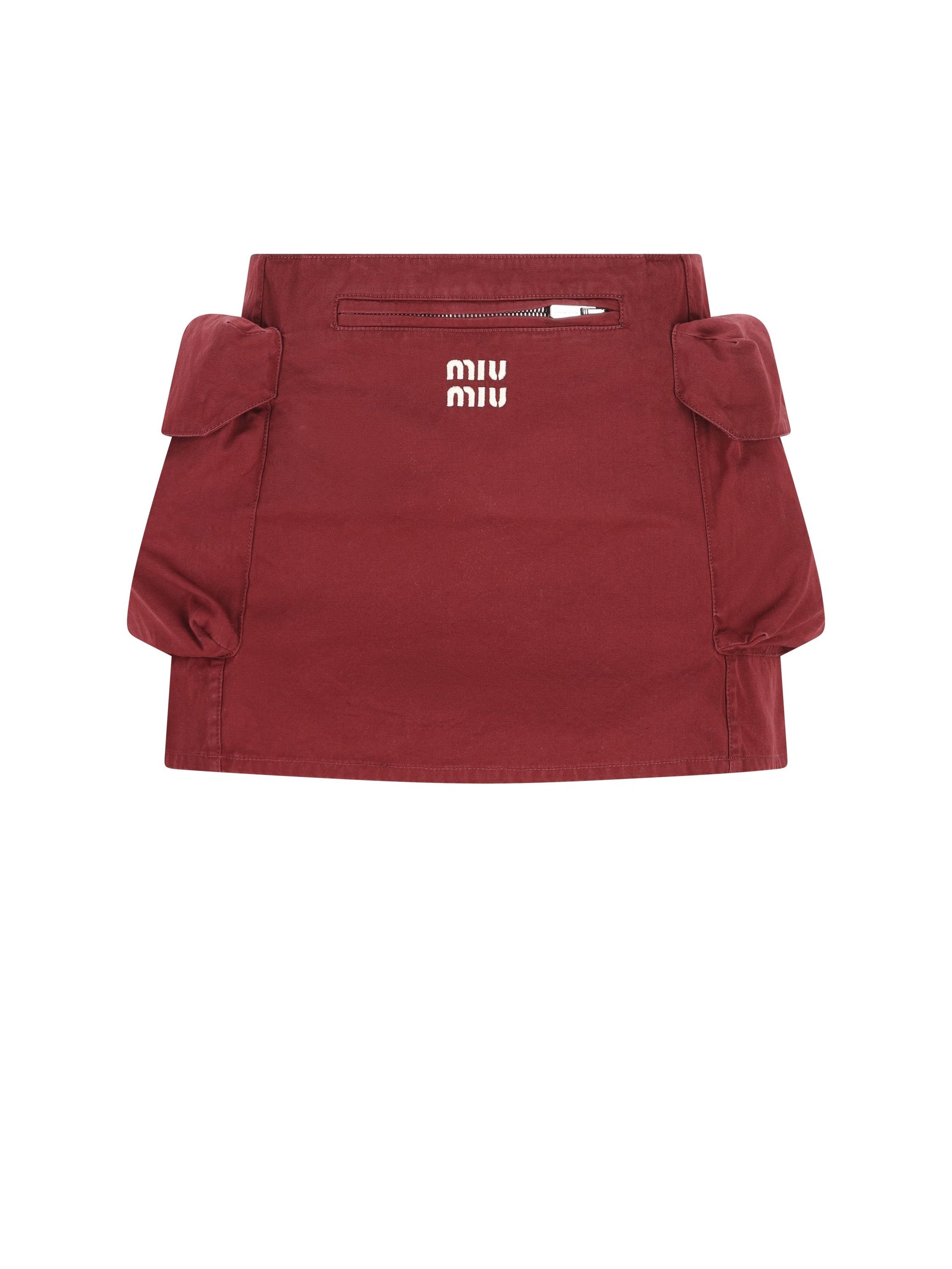 Gonna realizzata in cotone. MG2610 19CVF0399 MIU MIU 