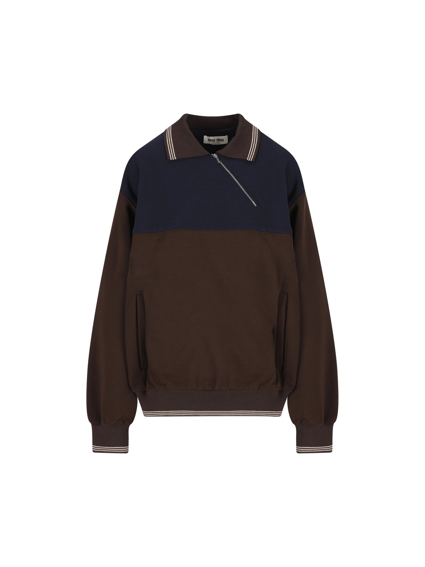 Felpa realizzata in viscosa. MJLA01 18FXF0KGN MIU MIU 