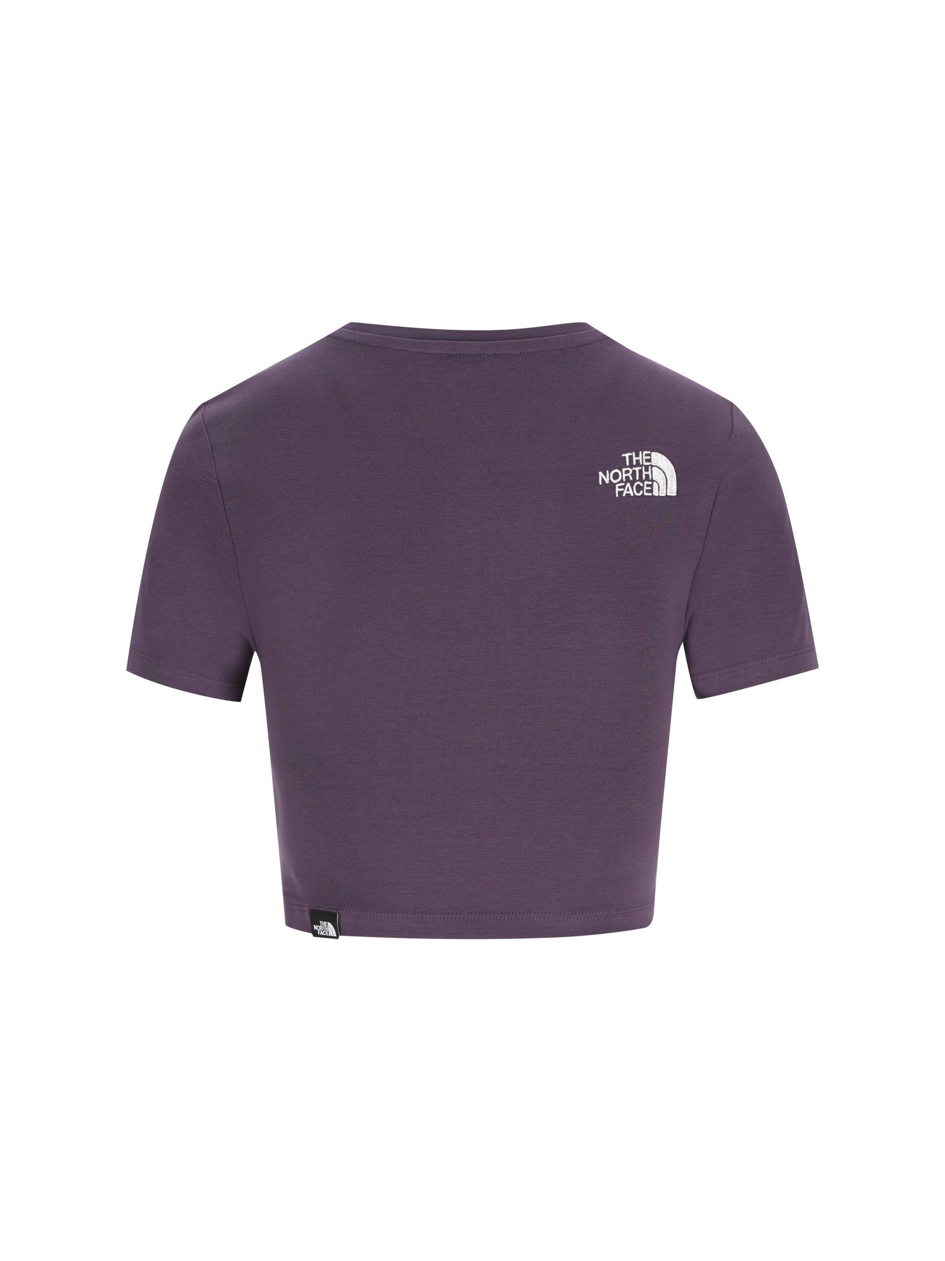 T-Shirt cropped realizzata in cotone. NF0A55AO G5O1 THE NORTH FACE 