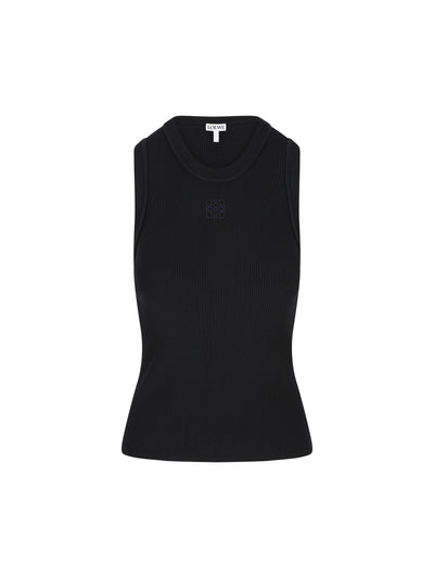 Top realizzato in viscosa e poliestere. S359Y55K51 1100 LOEWE 