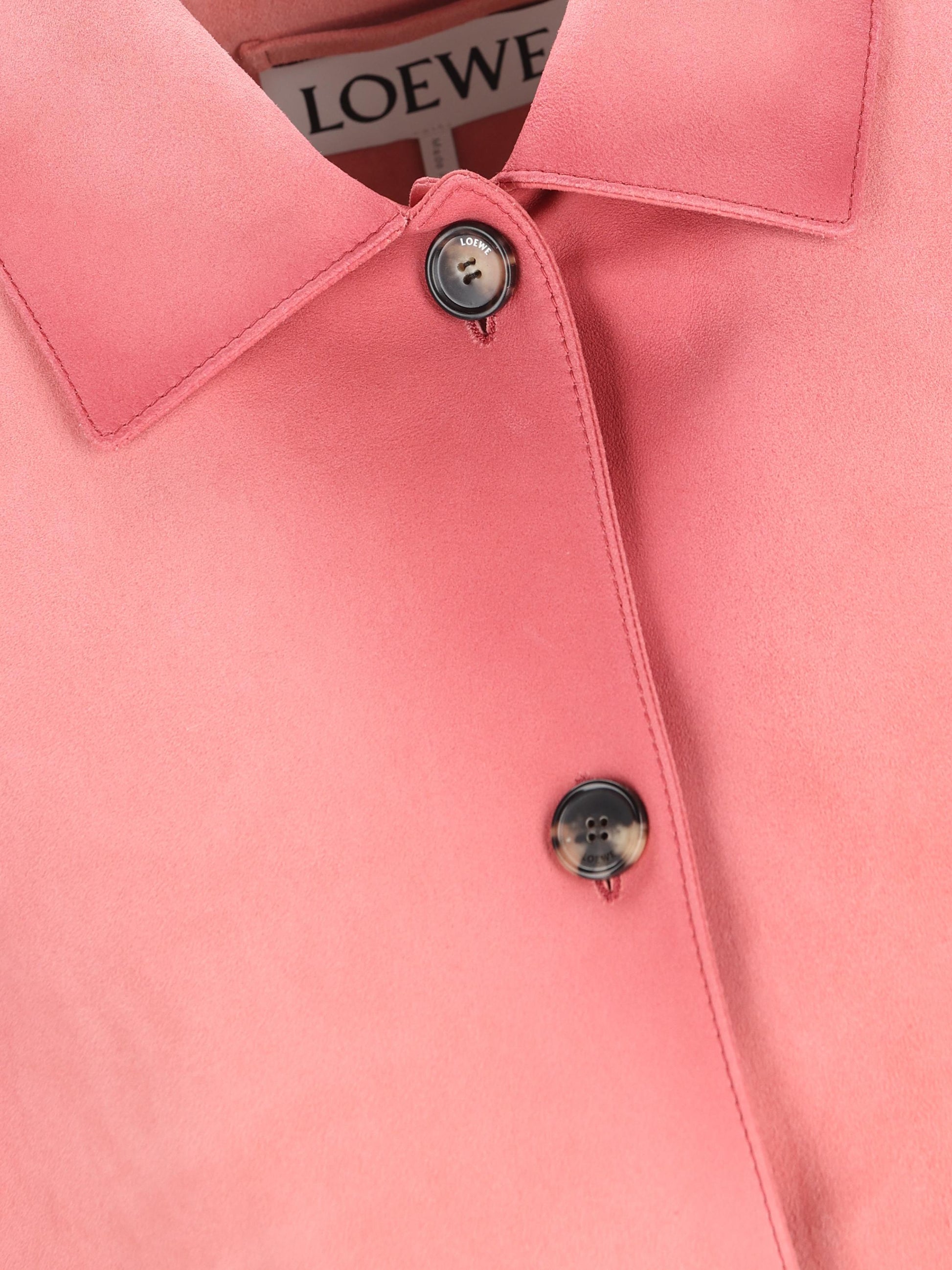 Giacca realizzata in pelle scamosciata. S359Y34LAH 7140 LOEWE 