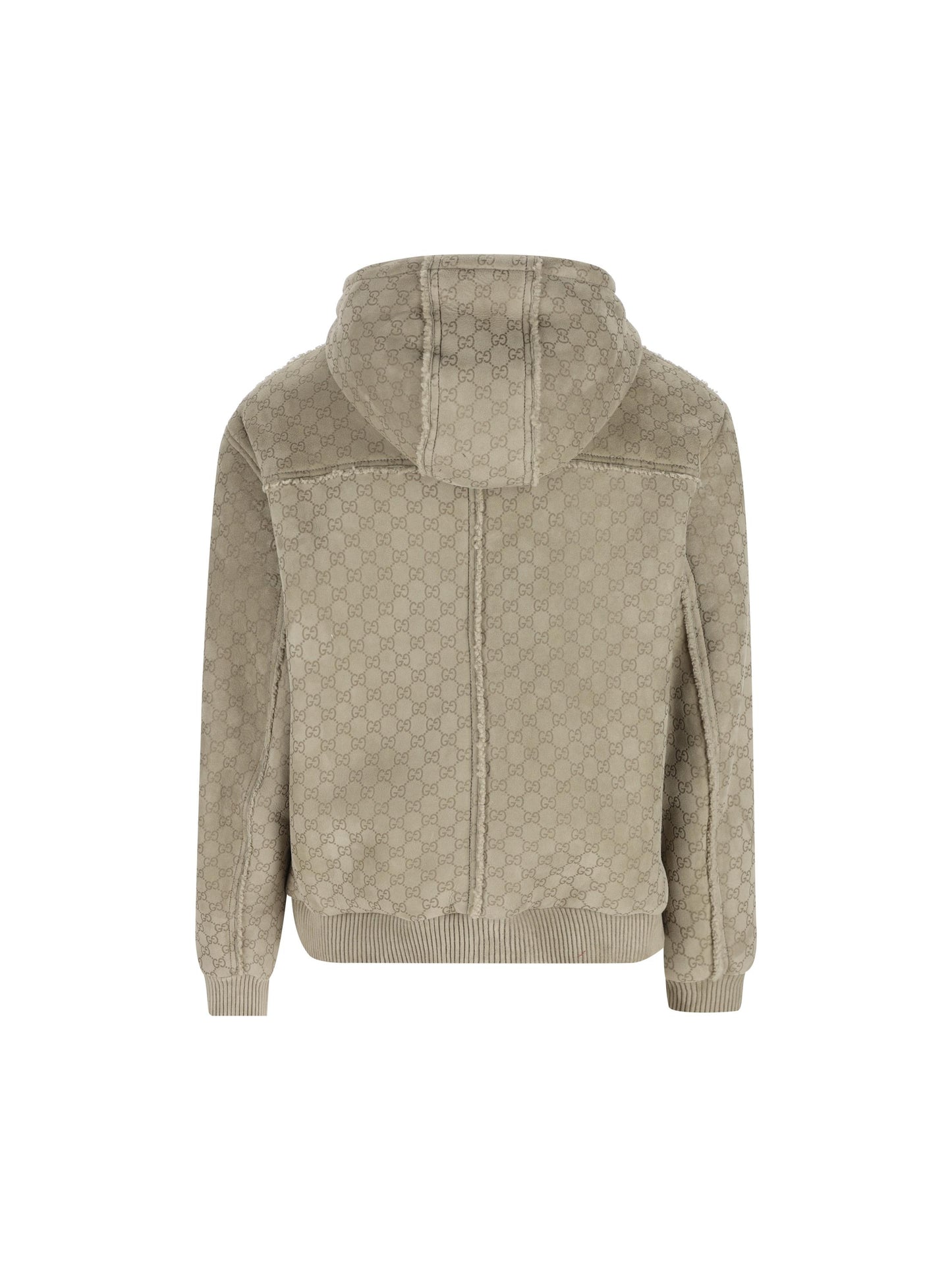Felpa realizzata in pelliccia di agnello. 853271 XSAID2139 GUCCI 