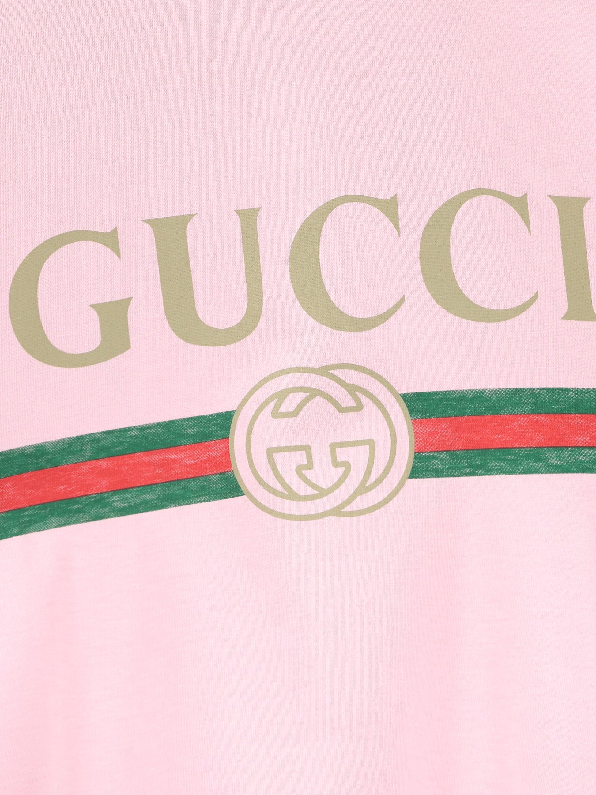 T-Shirt realizzata in cotone e seta. 865015 XJHUF5031 GUCCI 