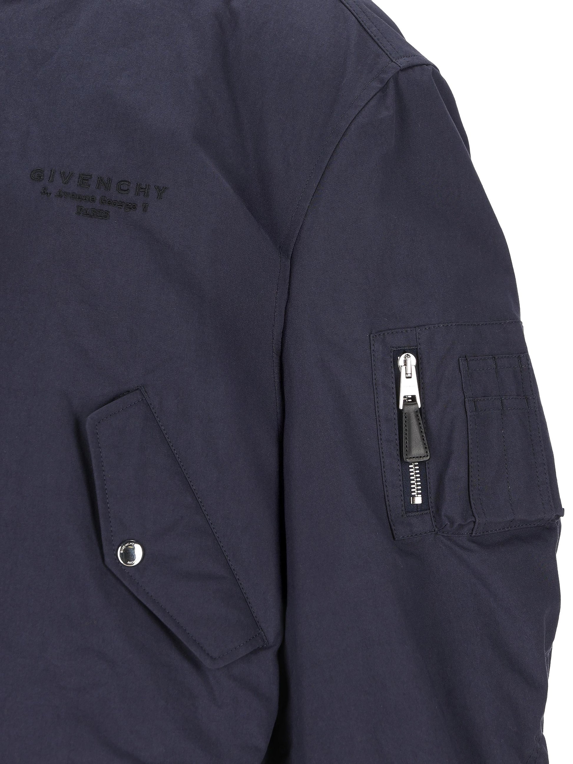 Bomber in cotone e poliammide. BM01CQ164Z 410 GIVENCHY 