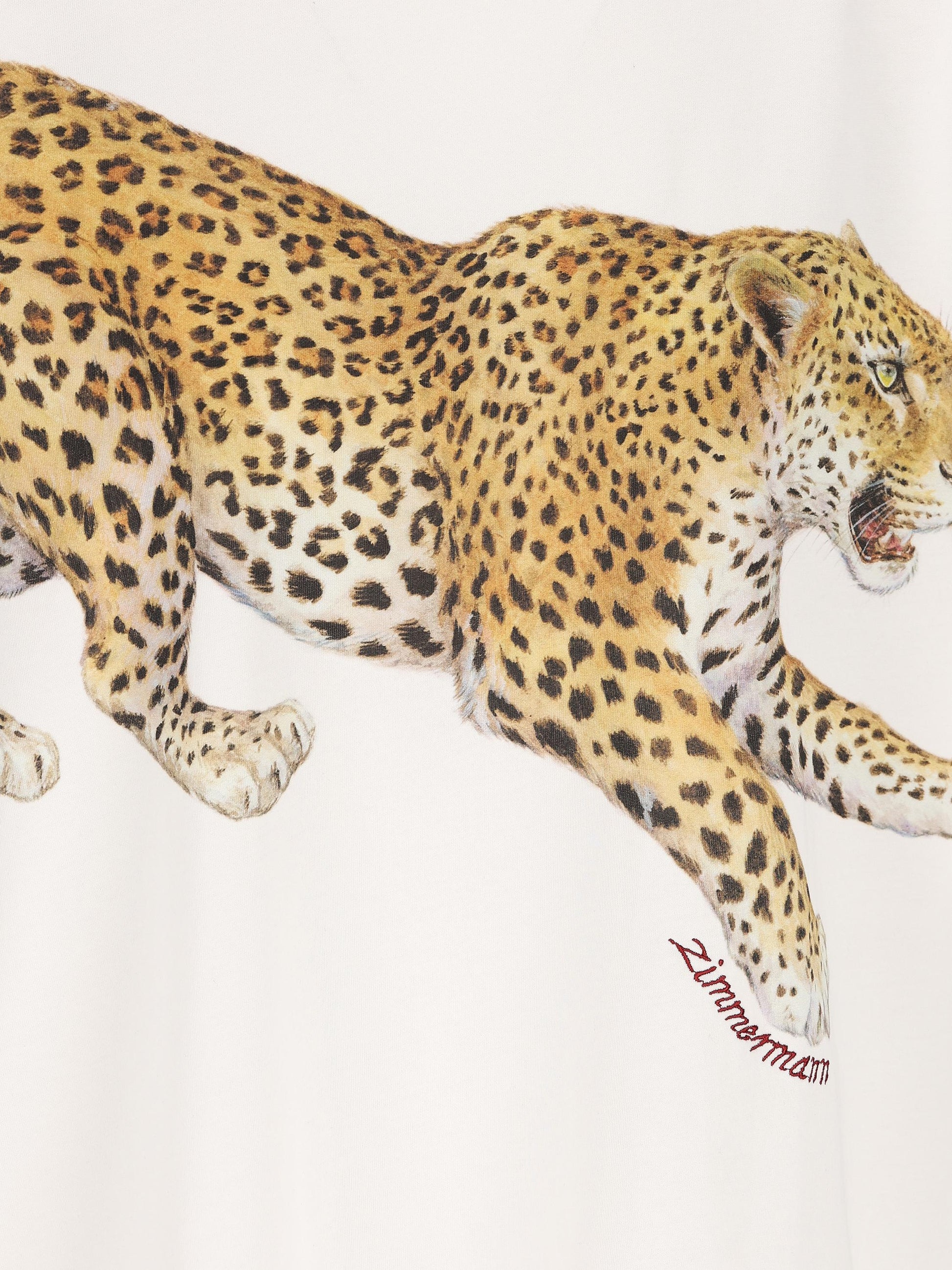 T-Shirt realizzata in cotone. 7132TC26R LEO ZIMMERMANN 