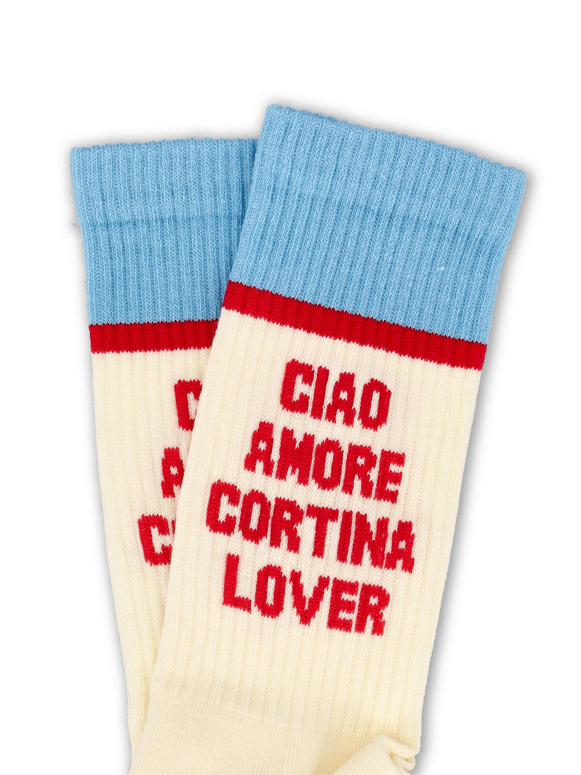 Calzini in cotone "Ciao Amore Cortina Lover" 2901BK 26 GIADA BENINCASA 