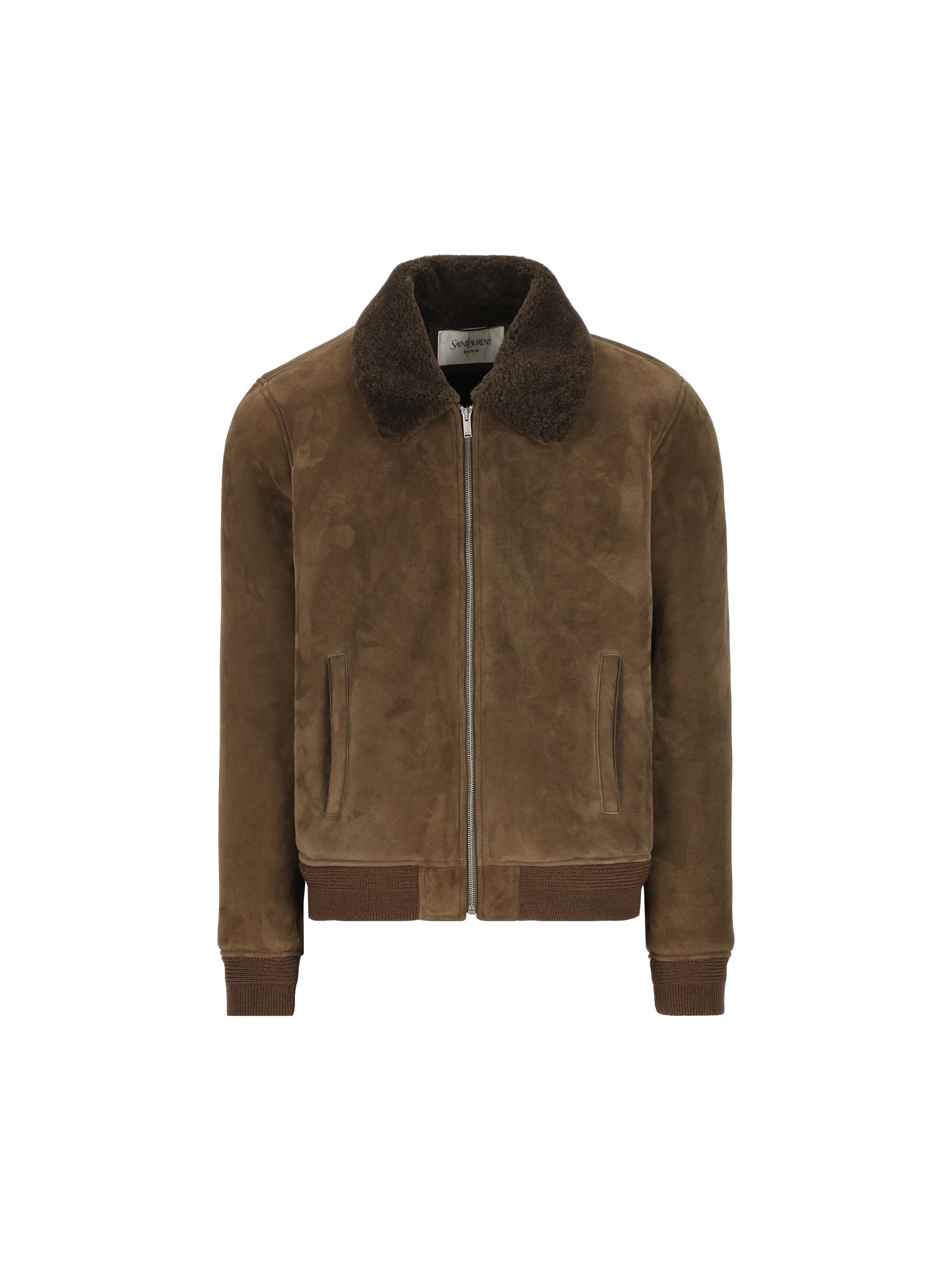 Bomber realizzato in pelle di pecora. 837294 YC2TB3352 SAINT LAURENT 
