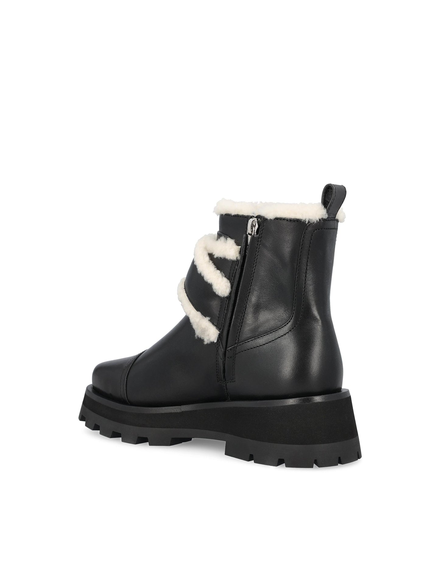 Stivaletto Meena Flat in pelle MEENA FLAT EWDBLACK JIMMY CHOO 