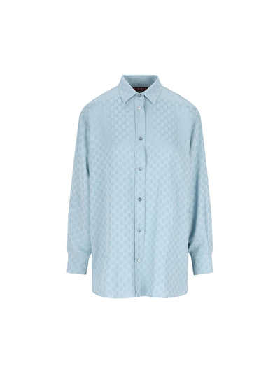 Camicia in seta. 837168 Z7ATQ4141 GUCCI 