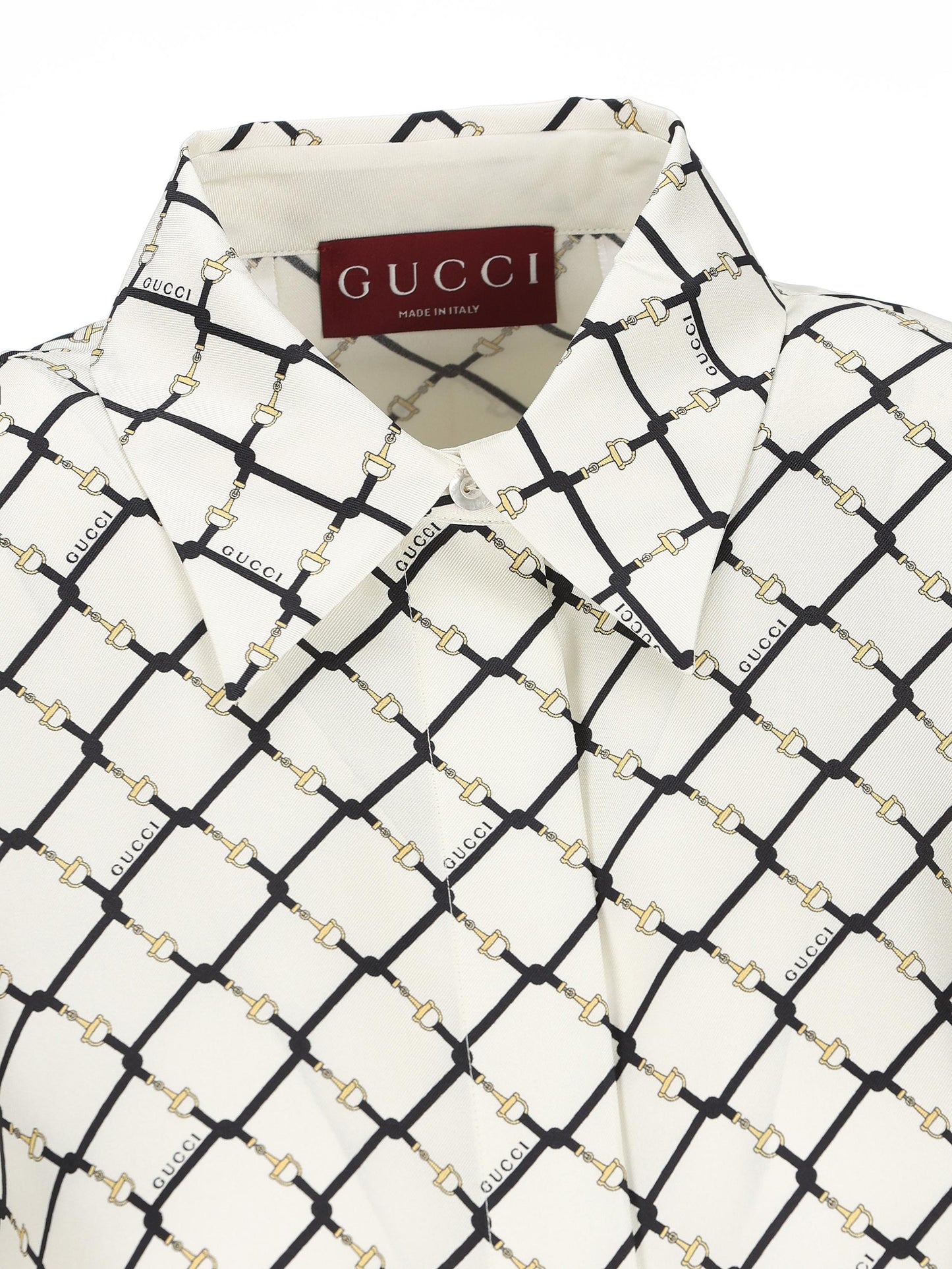 Camicia realizzata in seta. 852949 ZAUMY9097 GUCCI 