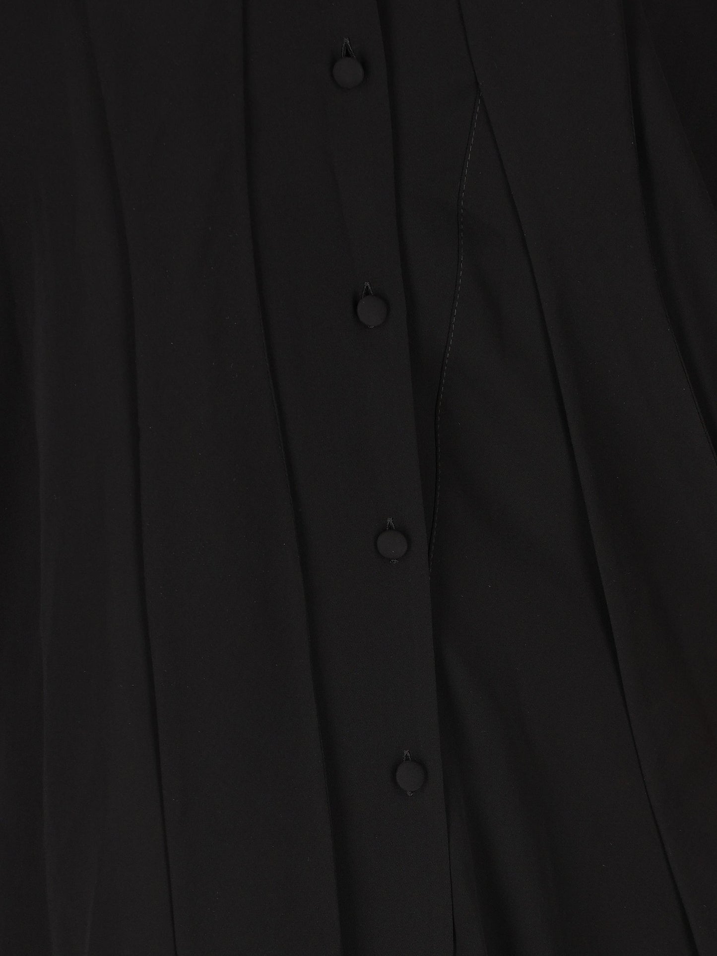 Blusa in georgette di seta effetto slavato con foulard 839280 TIN131000 BALENCIAGA 