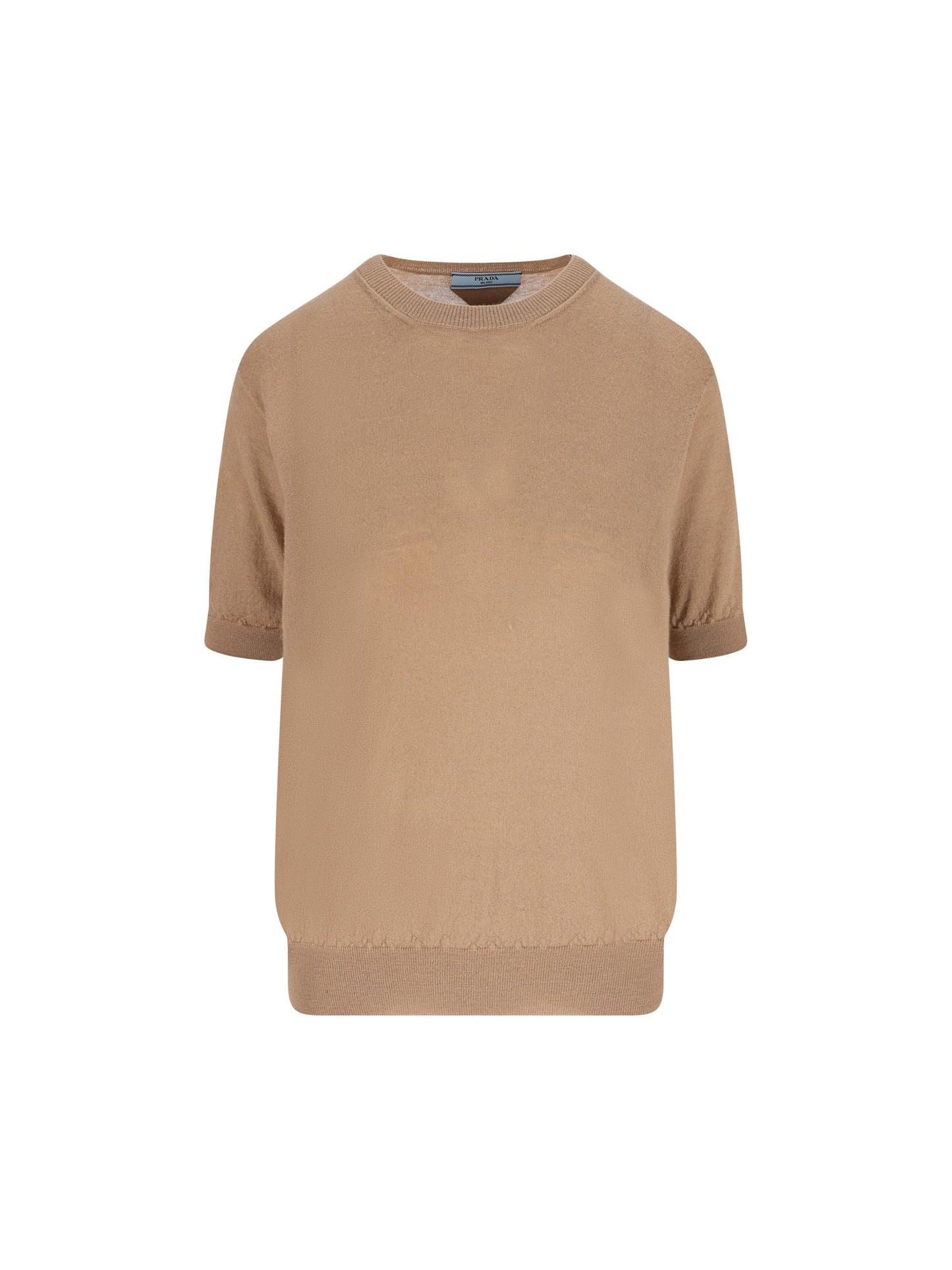 Maniche corte in cashmere. P24D2Q 17O0F0040 PRADA 