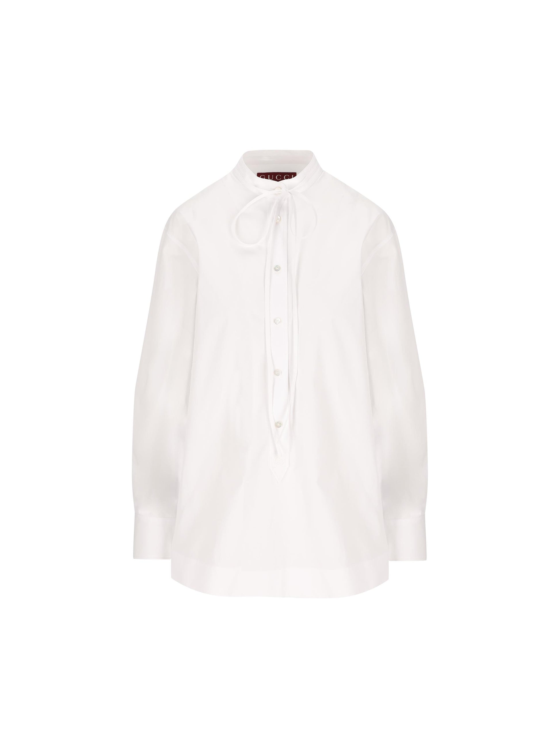 Camicia realizzata in popeline di cotone. 836454 Z7ADR9000 GUCCI 