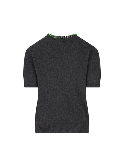 Maglia realizzata in lana e cashmere. P24V2B 18M6F0308 PRADA 