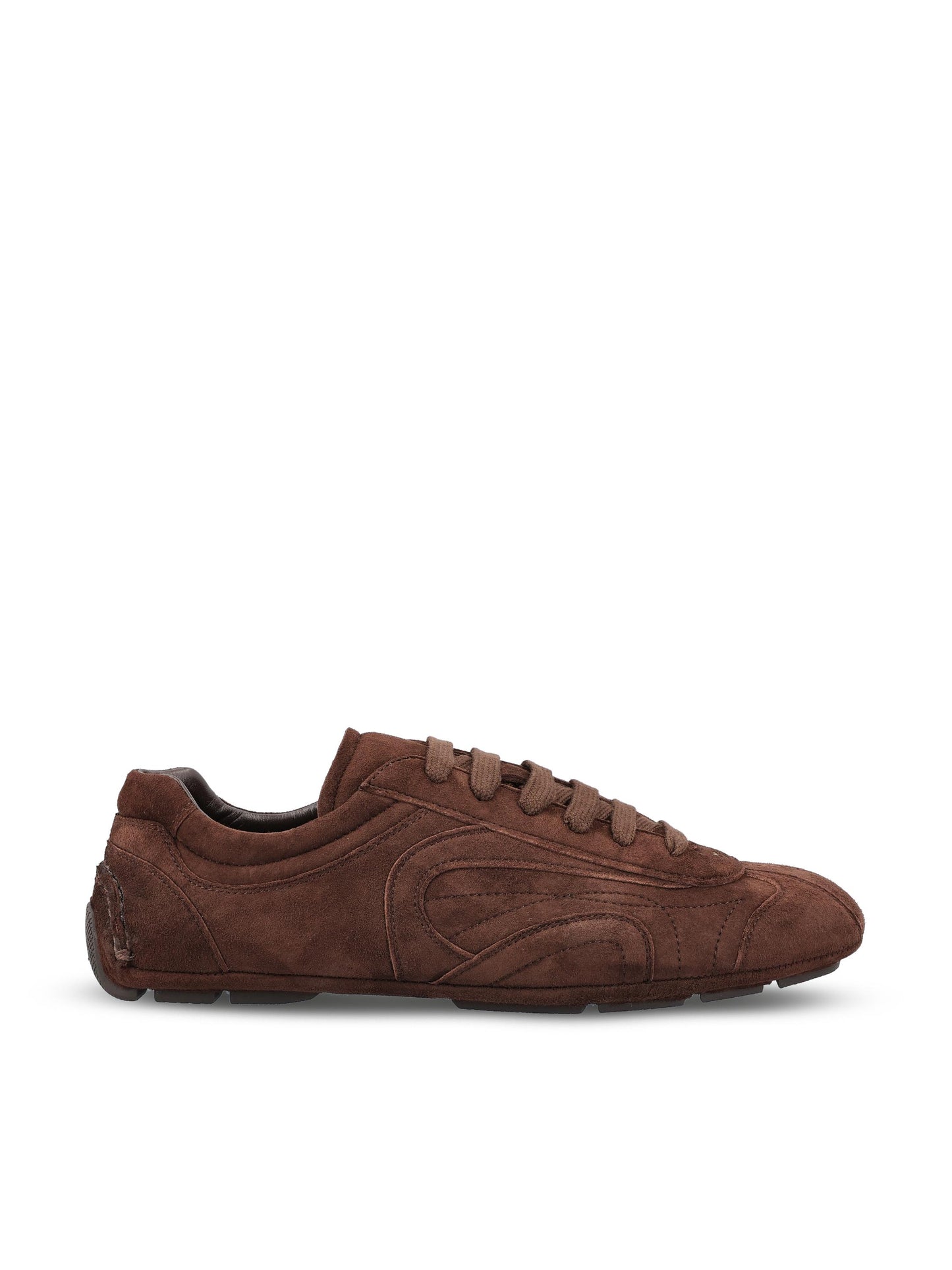 Sneakers realizzate in pelle di agnello. 4E1165 008F0003 PRADA 