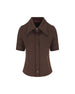 Camicia realizzata in cotone e lana. 836442 Z7AXV2063 GUCCI 