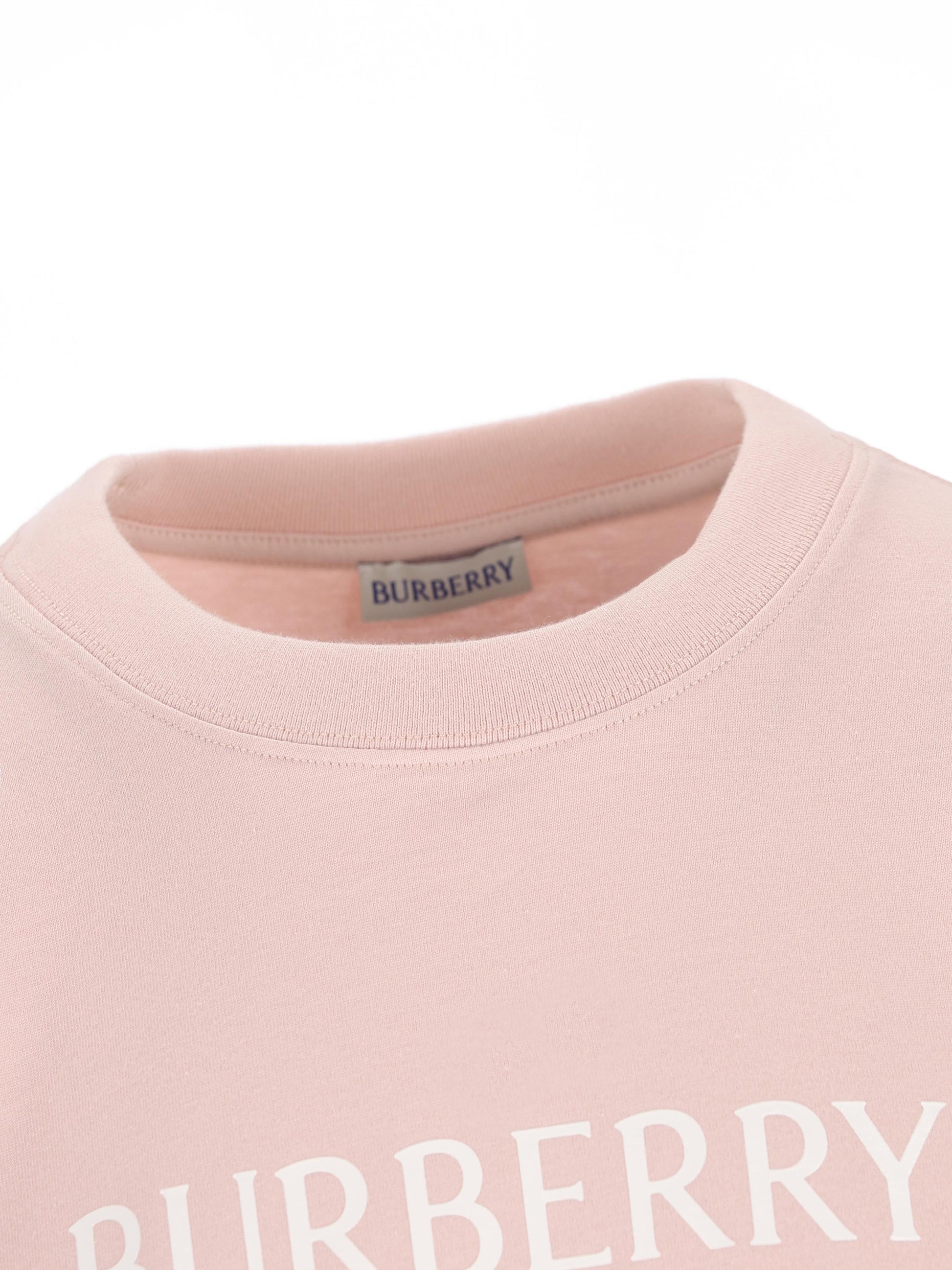T-shirt in cotone con logo 8118976 C2989 BURBERRY 