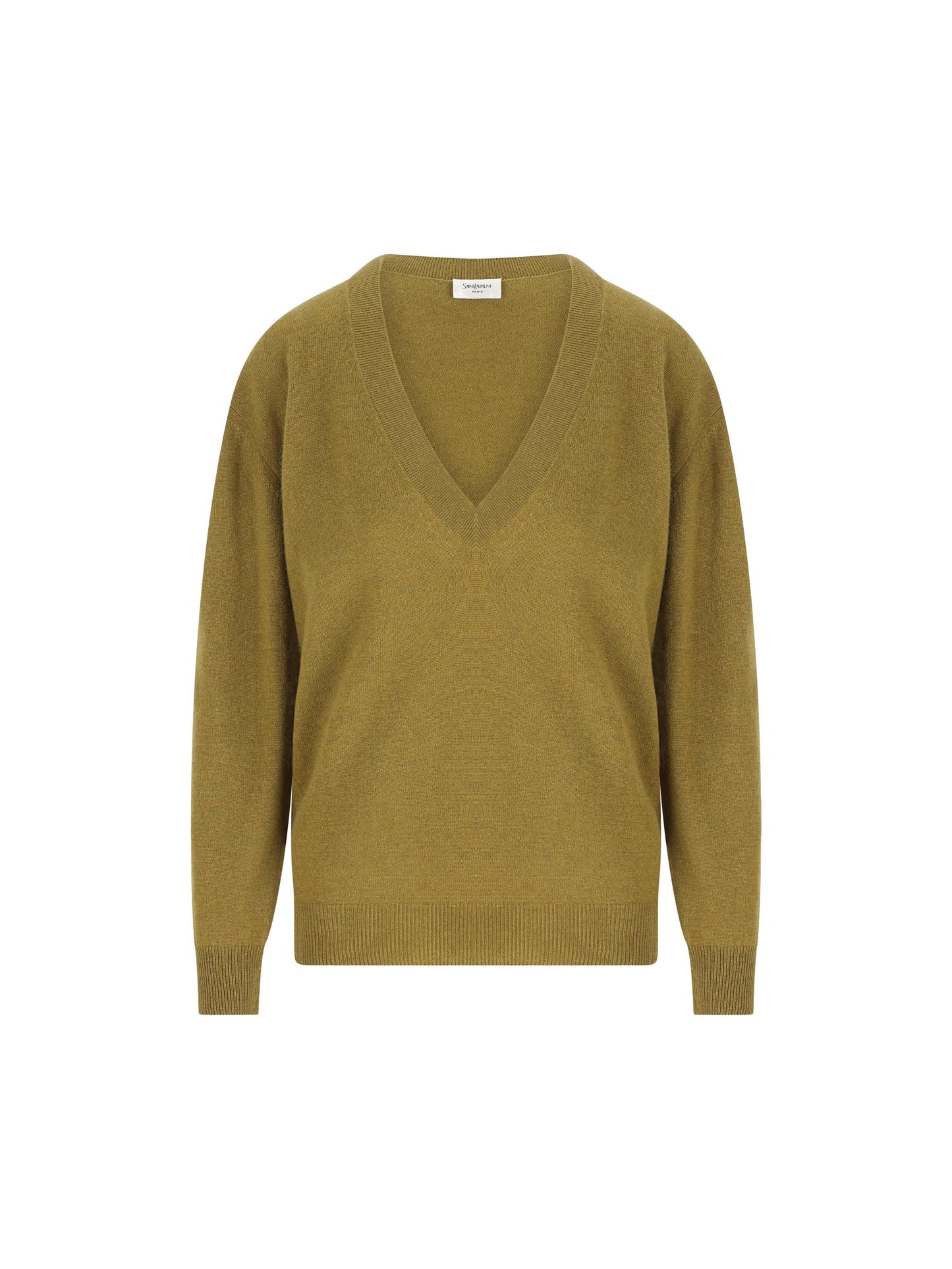 Maglia realizzata in cashmere. 859155 YALL23391 SAINT LAURENT 
